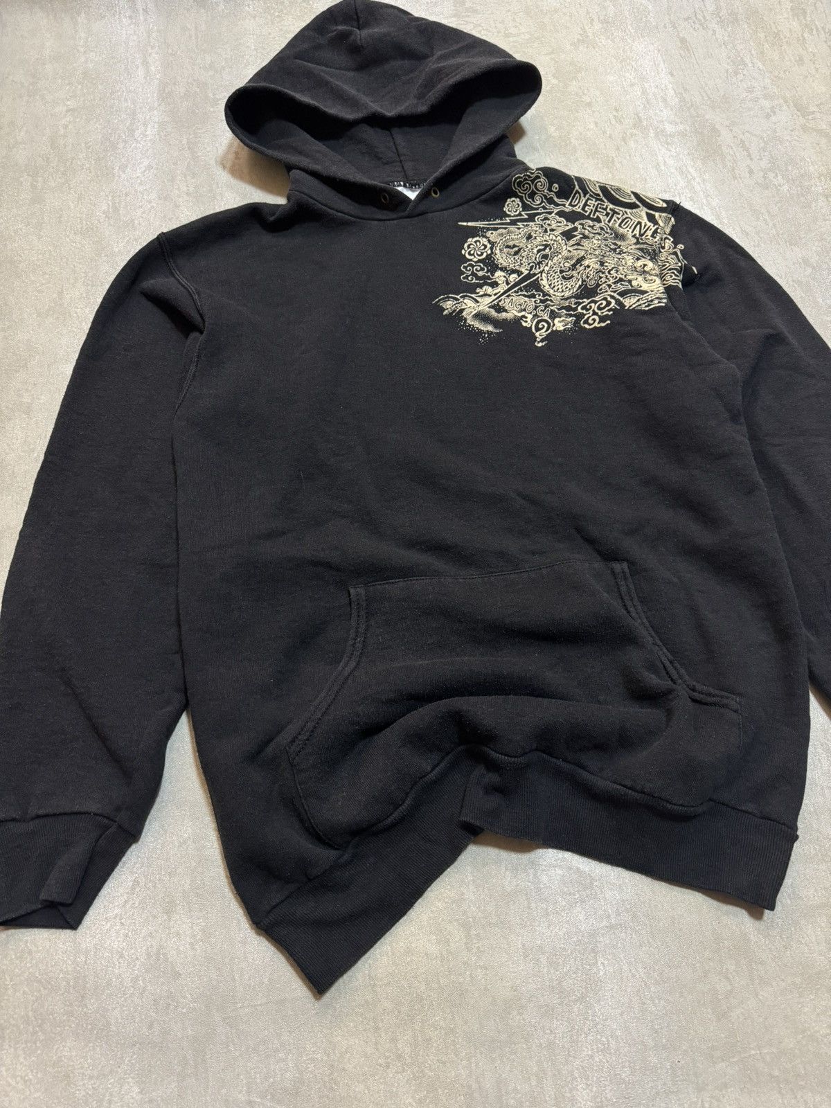 Band Tees × Vintage Vintage Deftones Hoodie Merch Sacto Ca 90s Size US S / EU 44-46 / 1 - 2 Thumbnail