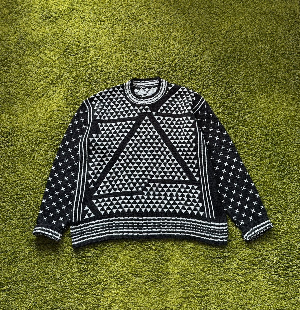 Designer × Maison Margiela Maison Martin Margiela MM6 S/S 2022 reversible sweater knit Size US S / EU 44-46 / 1 - 1 Thumbnail