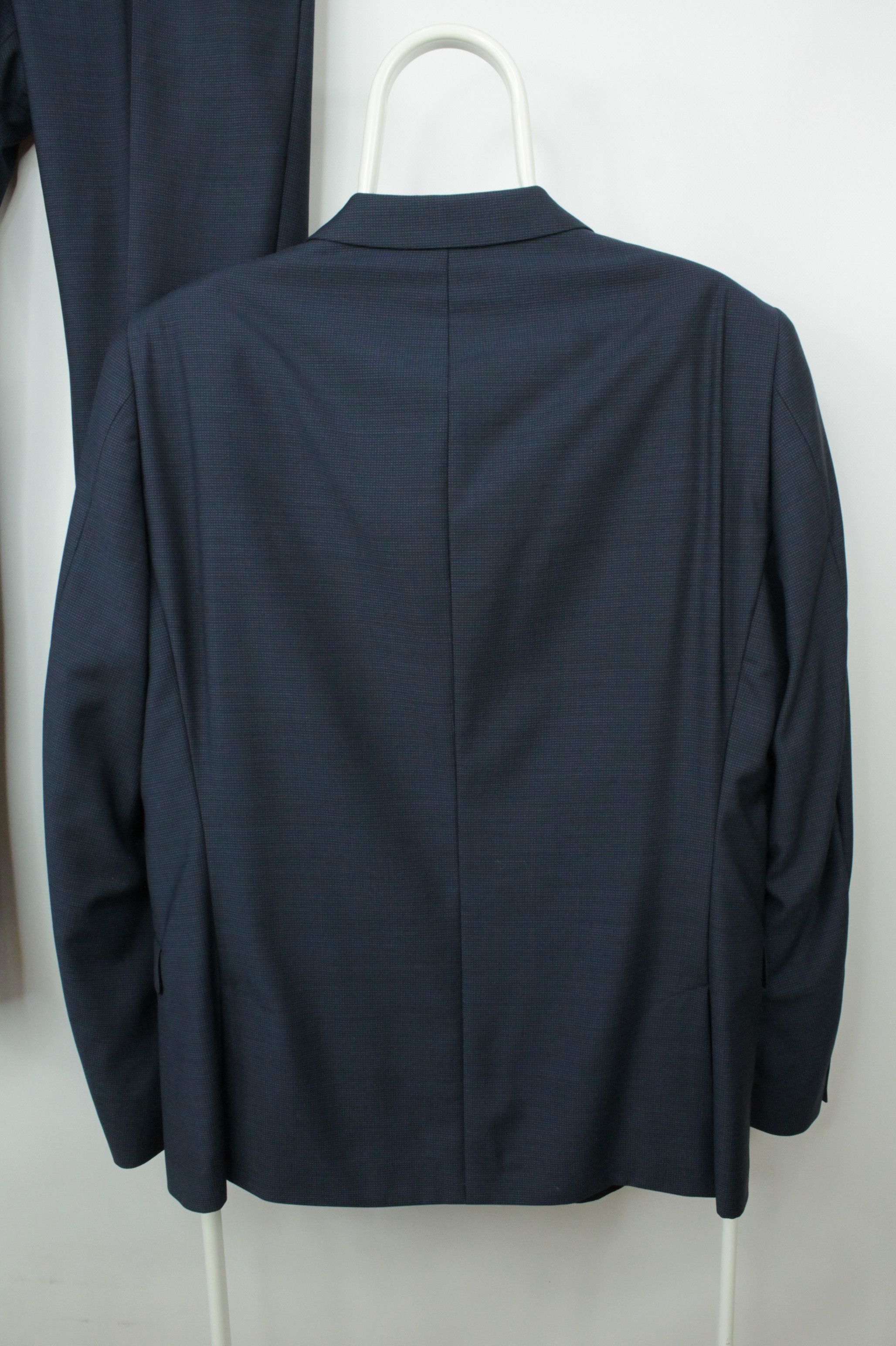 Strellson Strellson Allen/Mercer Slim Fit Blue Wool Formal Men's Suit Size 40R - 6 Thumbnail