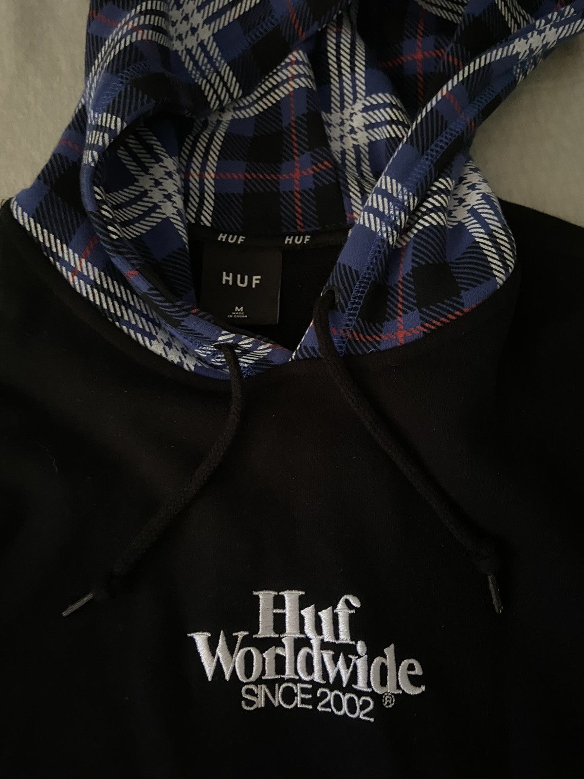 Huf Huf Plaid Hoodie Size US M / EU 48-50 / 2 - 2 Thumbnail
