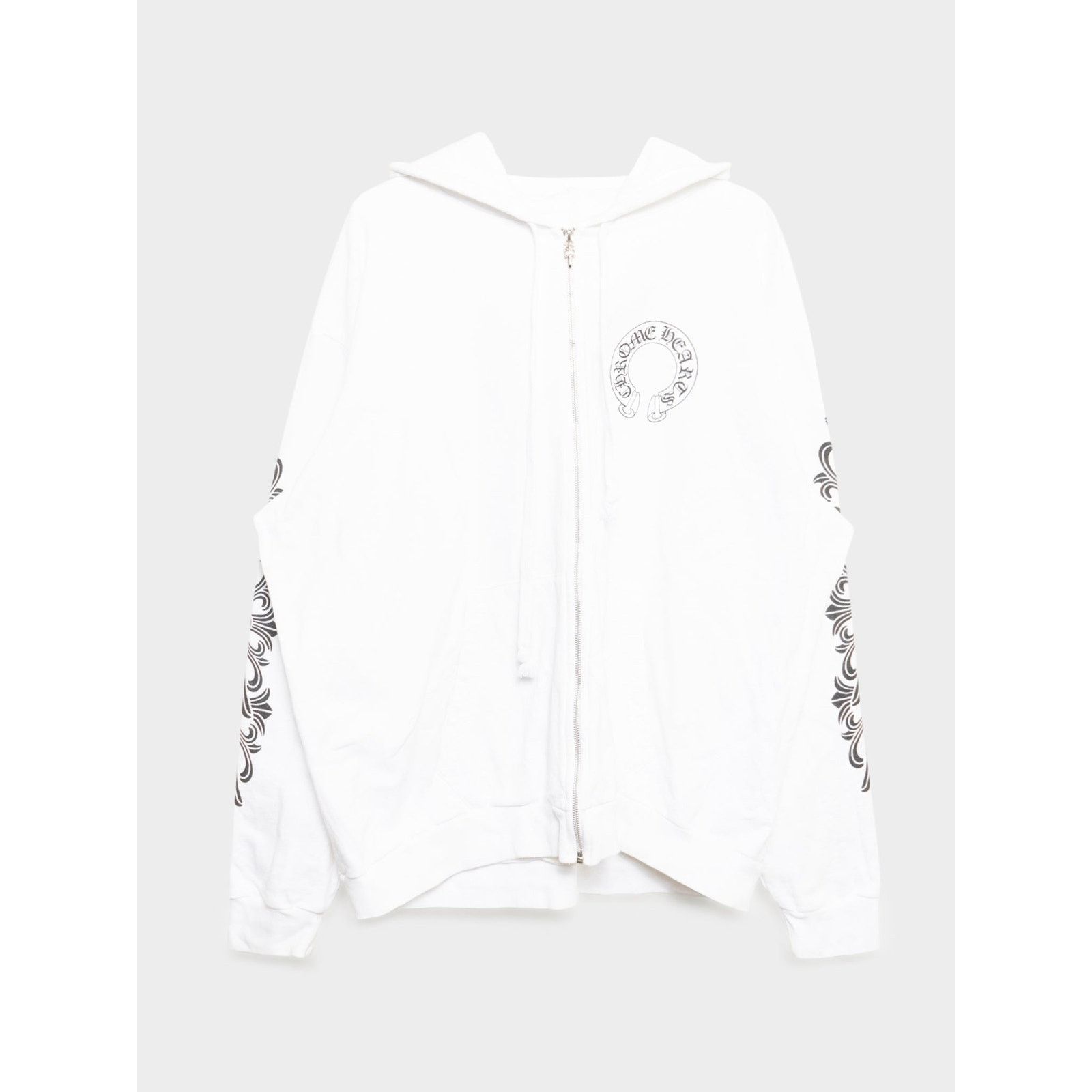 Chrome Hearts Floral Zip-Up Hoodie Size US XXL / EU 58 / 5 - 1 Thumbnail