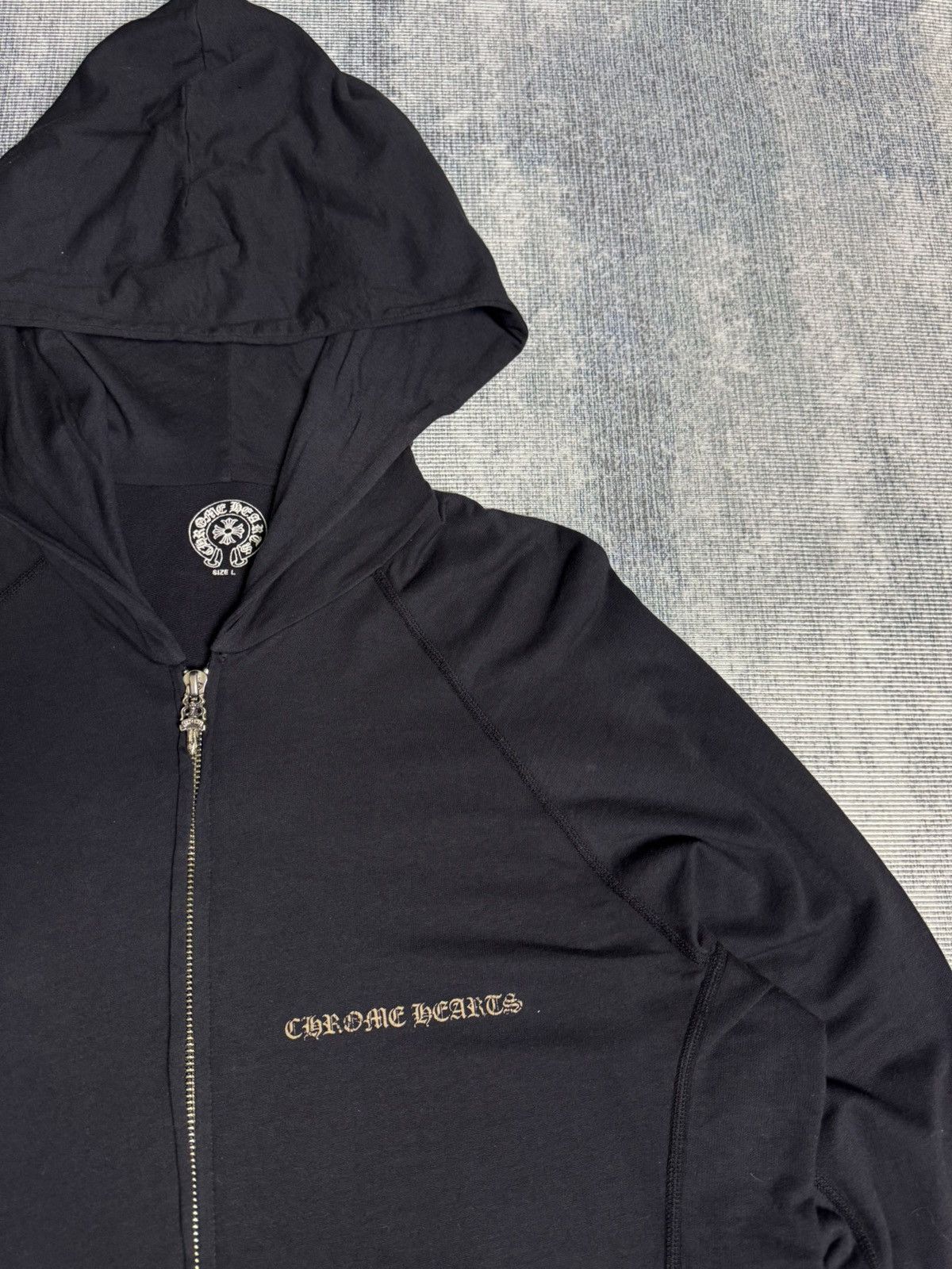 Chrome Hearts RARE! VINTAGE! Zip-up Cross Plus Sweater Size US L / EU 52-54 / 3 - 3 Thumbnail