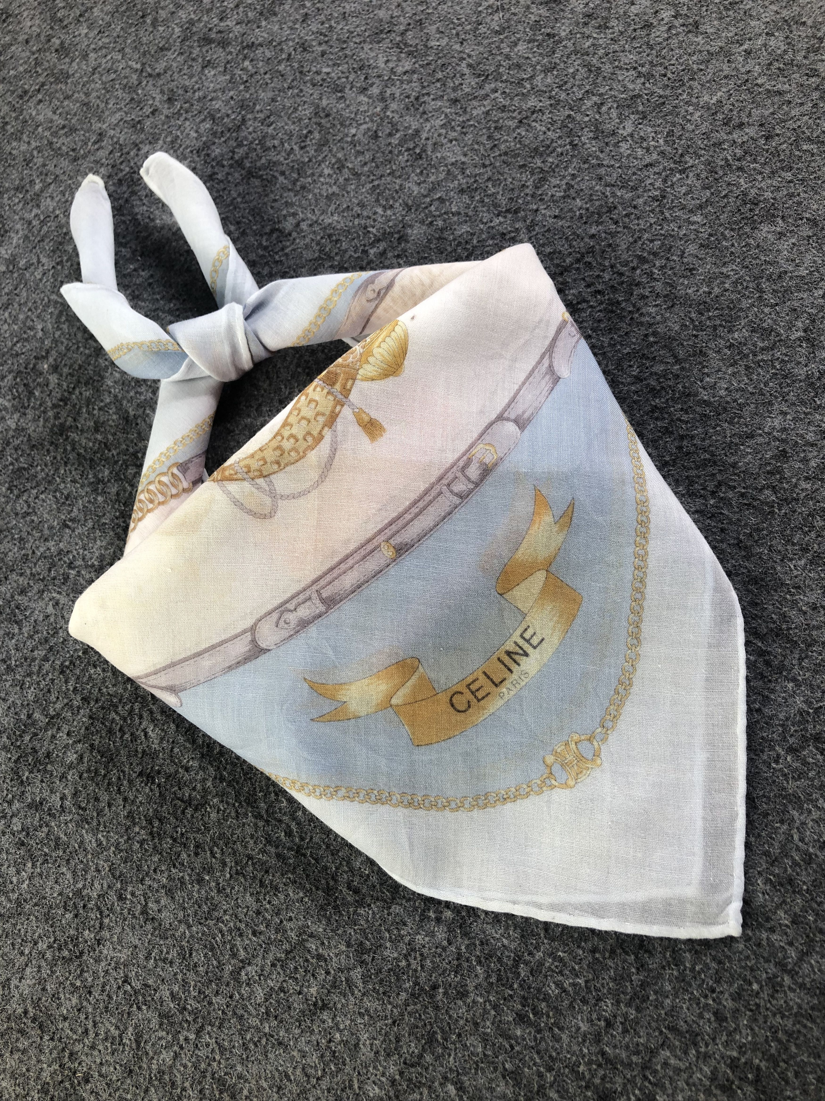 Celine Celine Handkerchief / Bandana / Neckerchief Size ONE SIZE - 2 Thumbnail