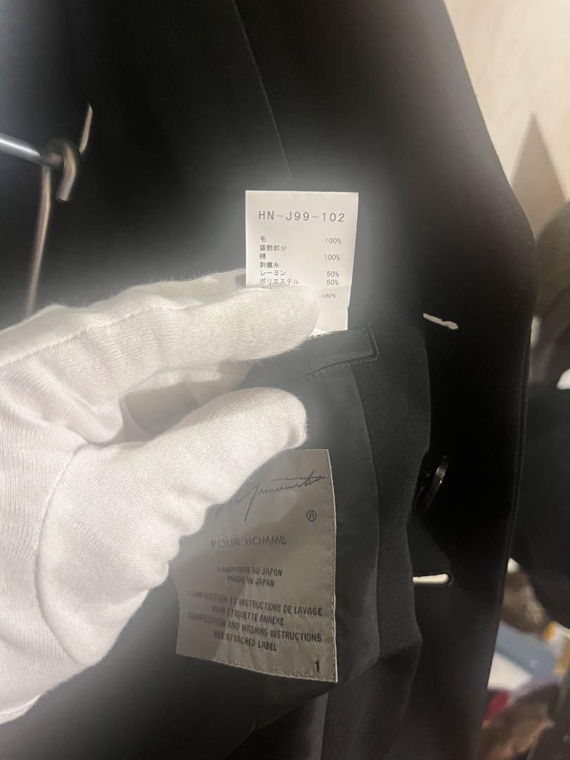 Yohji Yamamoto Yohjiyamamoto POUR HOMME 20ss setup Size US S / EU 44-46 / 1 - 5 Thumbnail