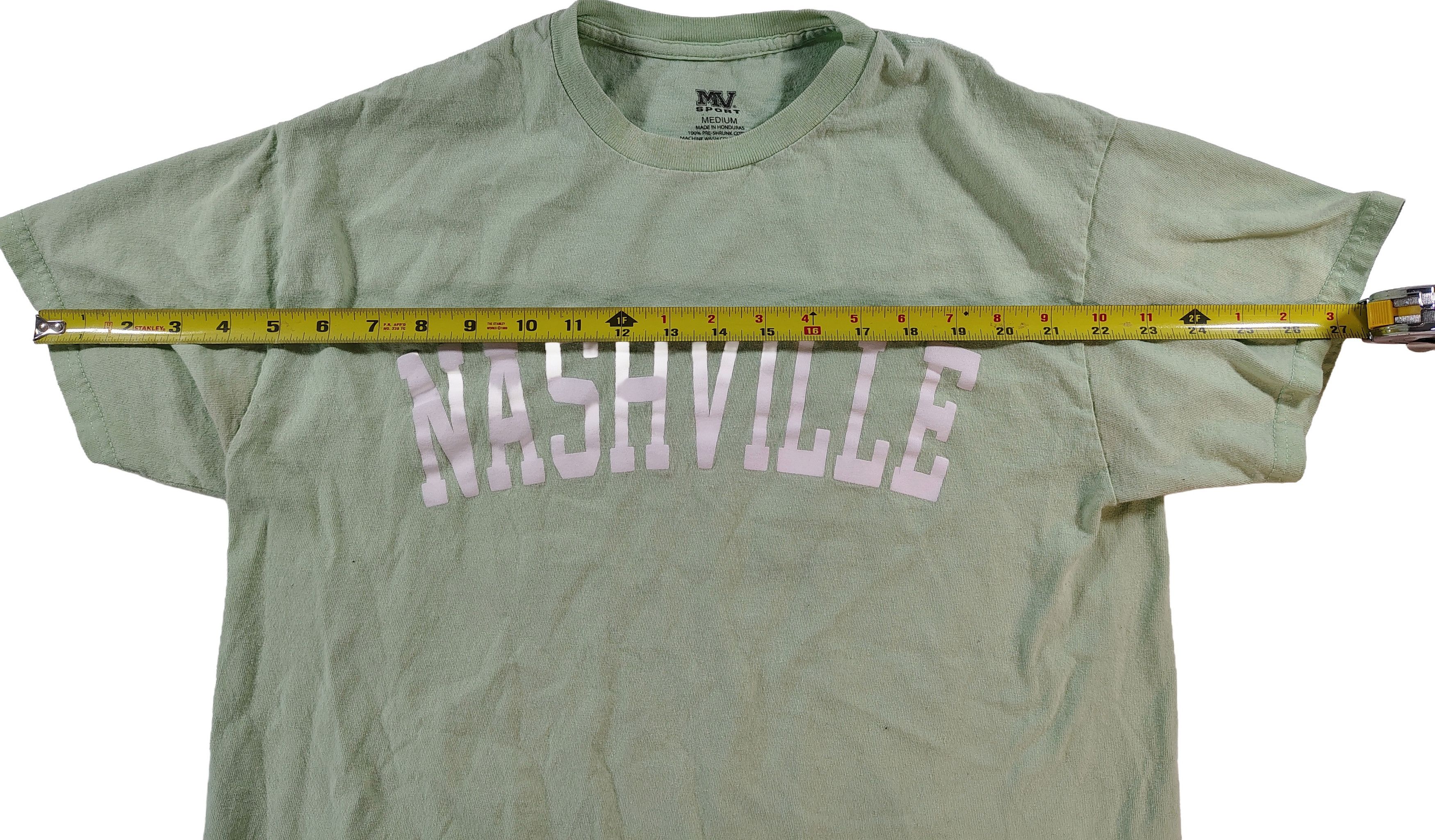 Other Women's Mint Green MV Sport Nashville Logo Graphic T-Shirt Size M / US 6-8 / IT 42-44 - 7 Thumbnail