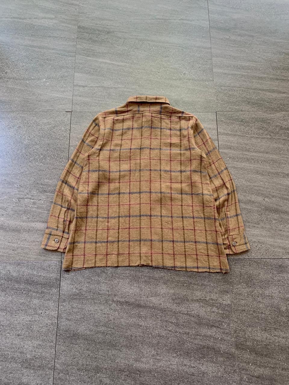 Kapital FREE TAX! Cropped Plaid Wool Ls Shirt Size US S / EU 44-46 / 1 - 4 Thumbnail
