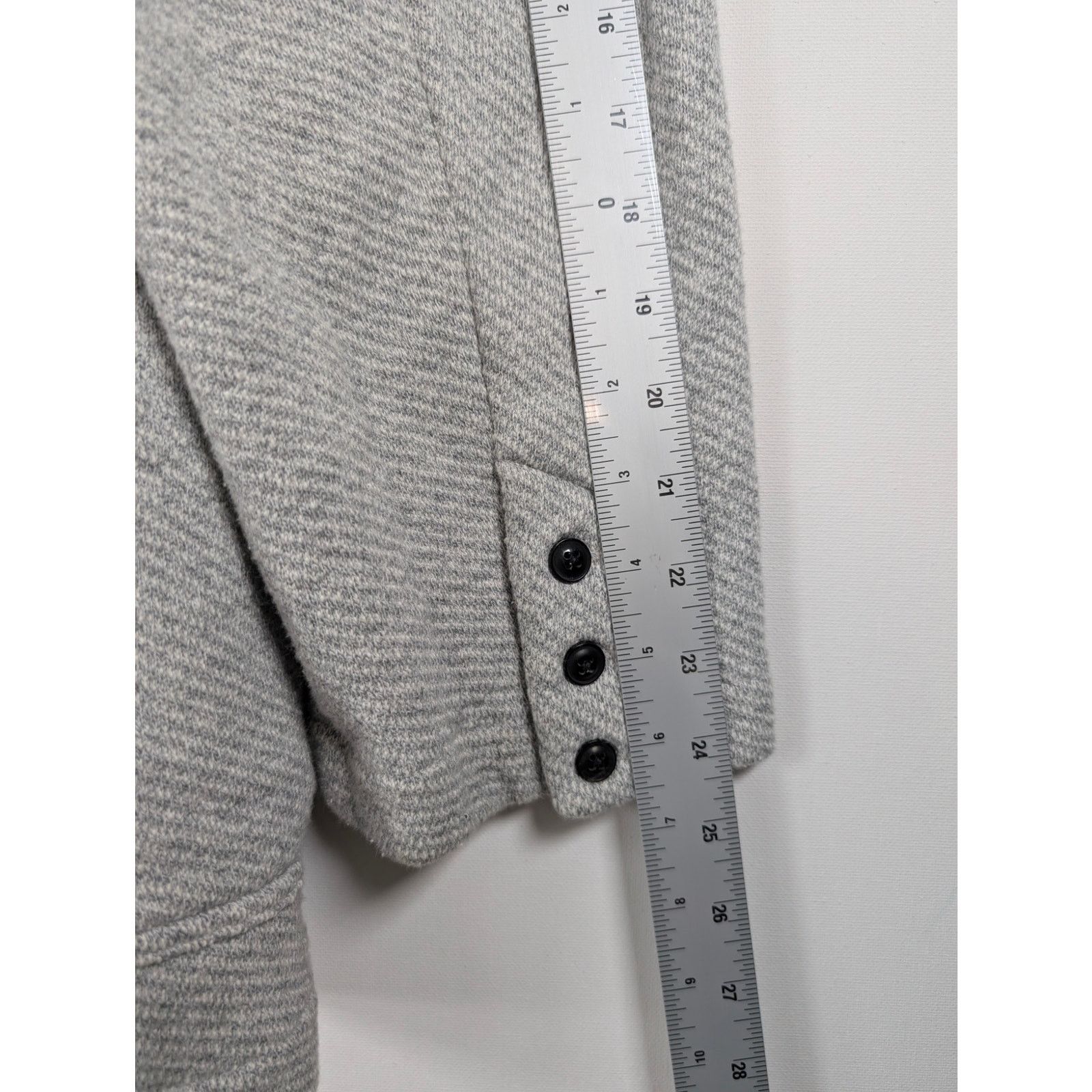 Faherty Faherty Gray Knit Blazer Jacket Button Front Mens Size 2XL Size US XXL / EU 58 / 5 - 6 Thumbnail