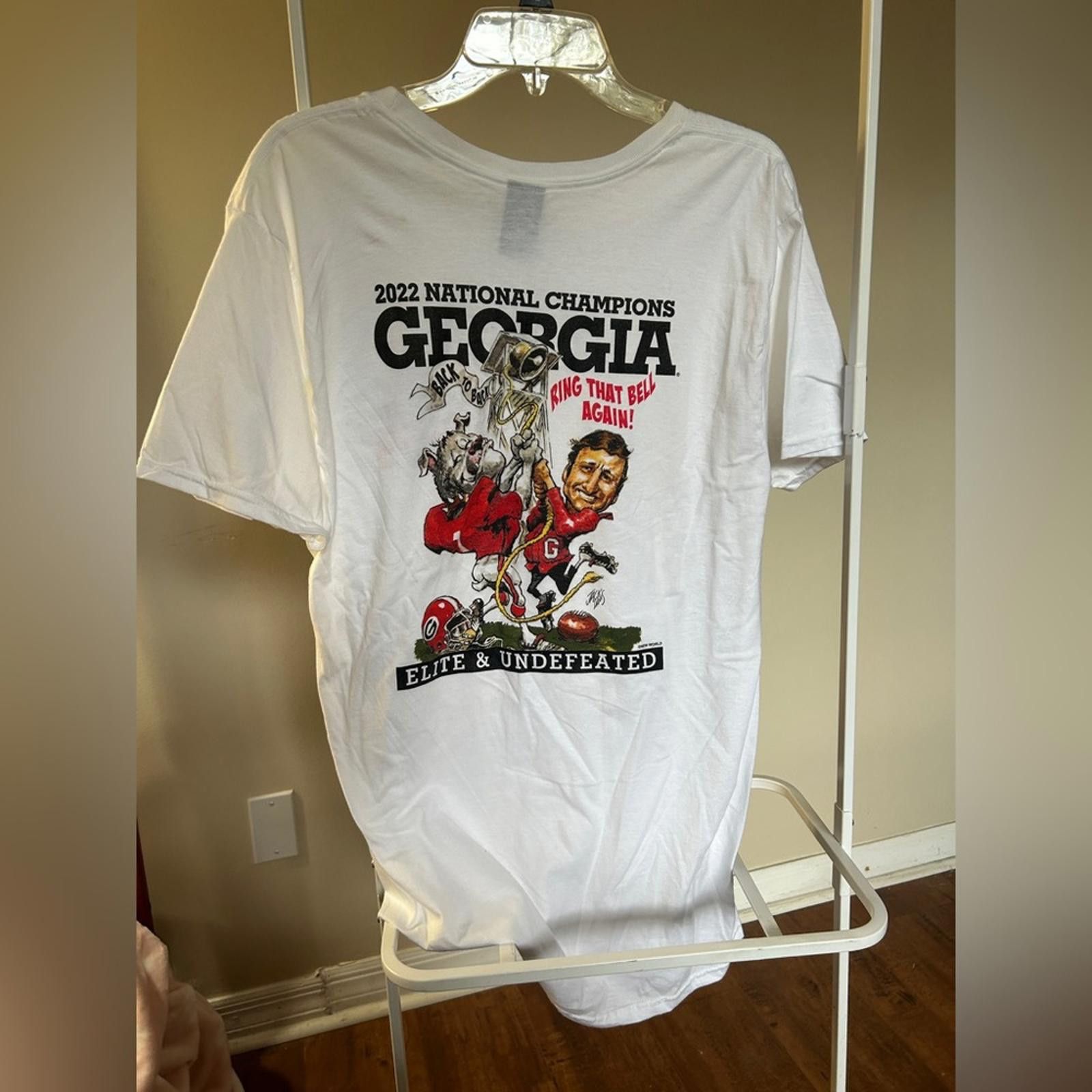 Hanes Hanes Georgia National Champions Graphic Tee Size US L / EU 52-54 / 3 - 5 Thumbnail