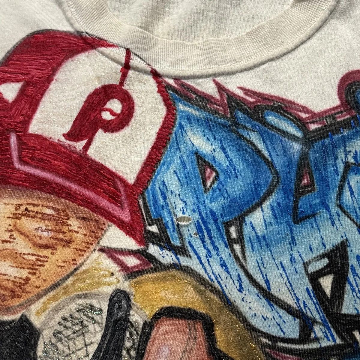 Vintage Vintage Airbrushed Graffiti Philenium 2003 T Shirt L Size US L / EU 52-54 / 3 - 3 Thumbnail
