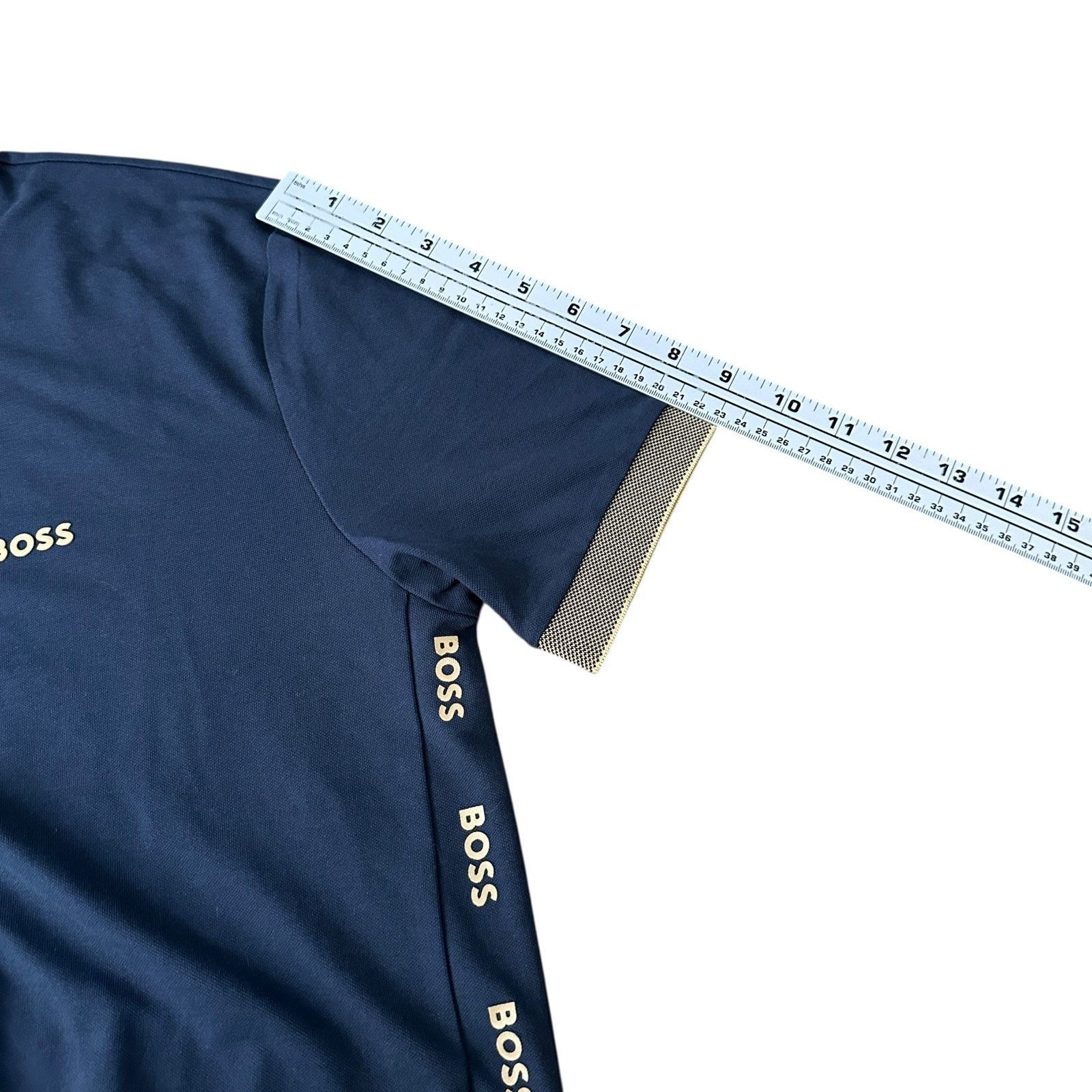 Hugo Boss Hugo Boss Paule Polo Shirt Men L Dark Blue Performance Slim Size US L / EU 52-54 / 3 - 10 Thumbnail