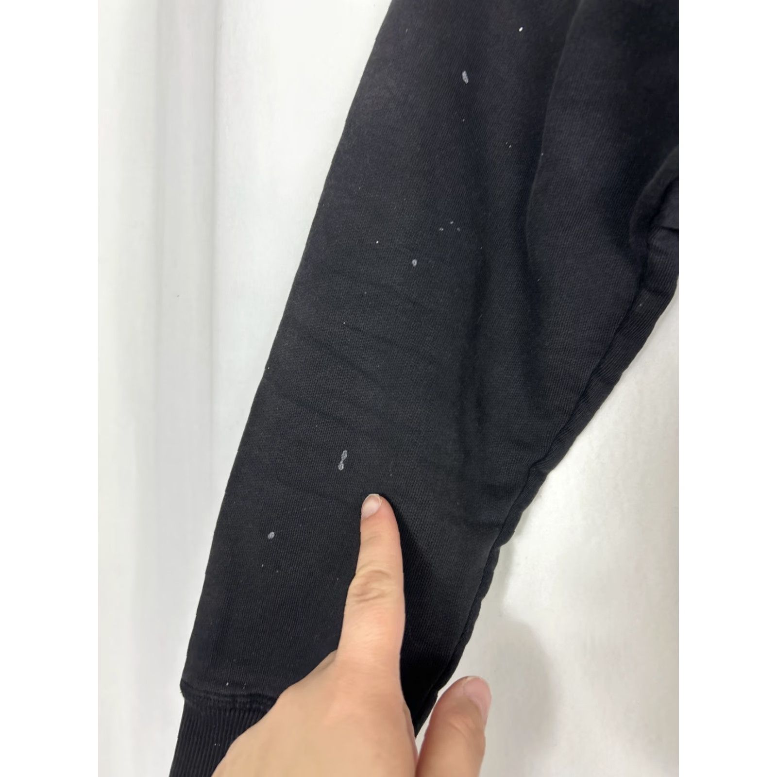 Vintage Trew Gear Mens Hoodie Full Zip Black Cotton Blend Paint Stains Medium Size US M / EU 48-50 / 2 - 3 Thumbnail