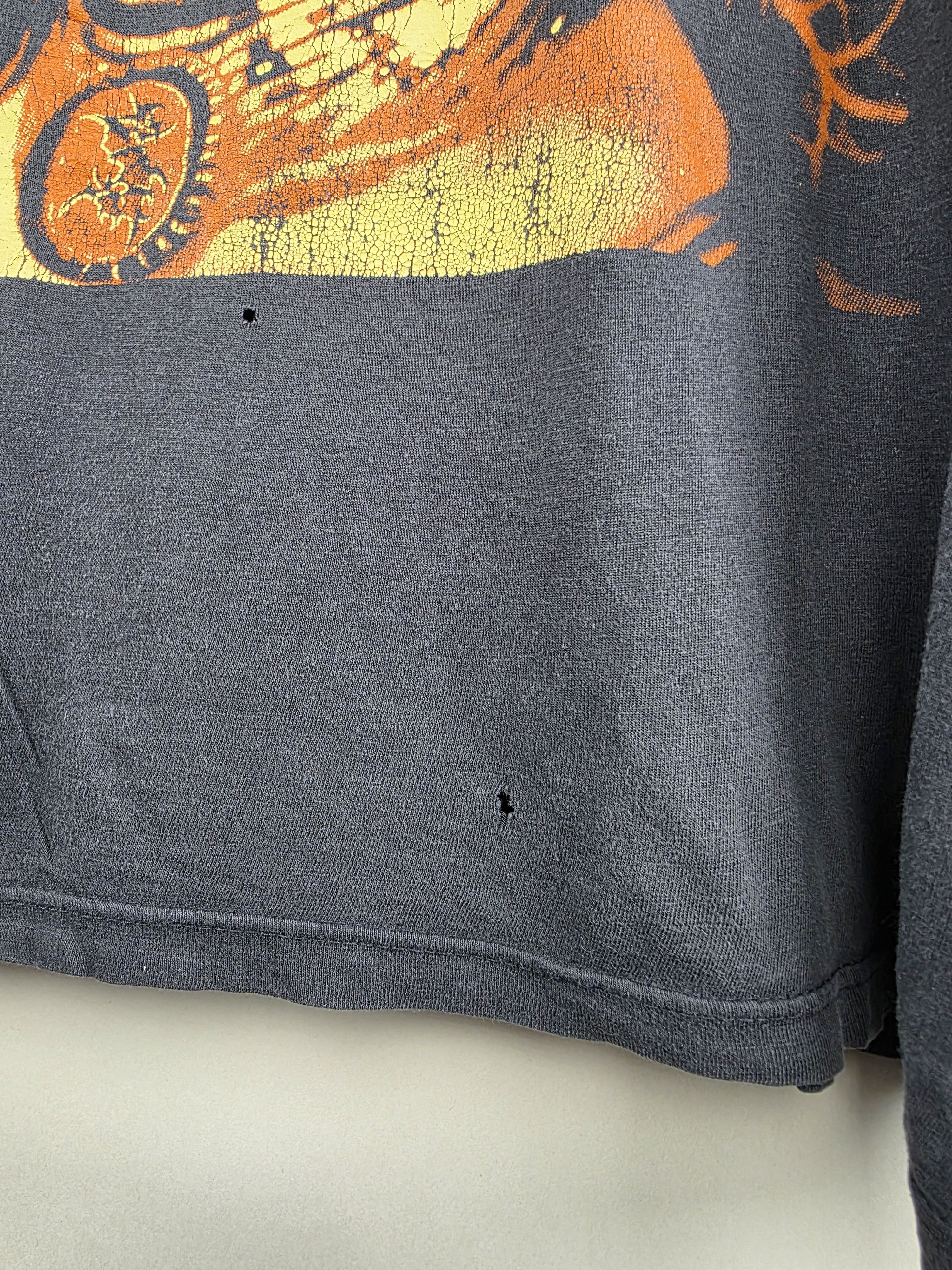 Band Tees × Vintage 90s Sepultura Roots Bootleg L 22" 26.5" Size US L / EU 52-54 / 3 - 2 Thumbnail