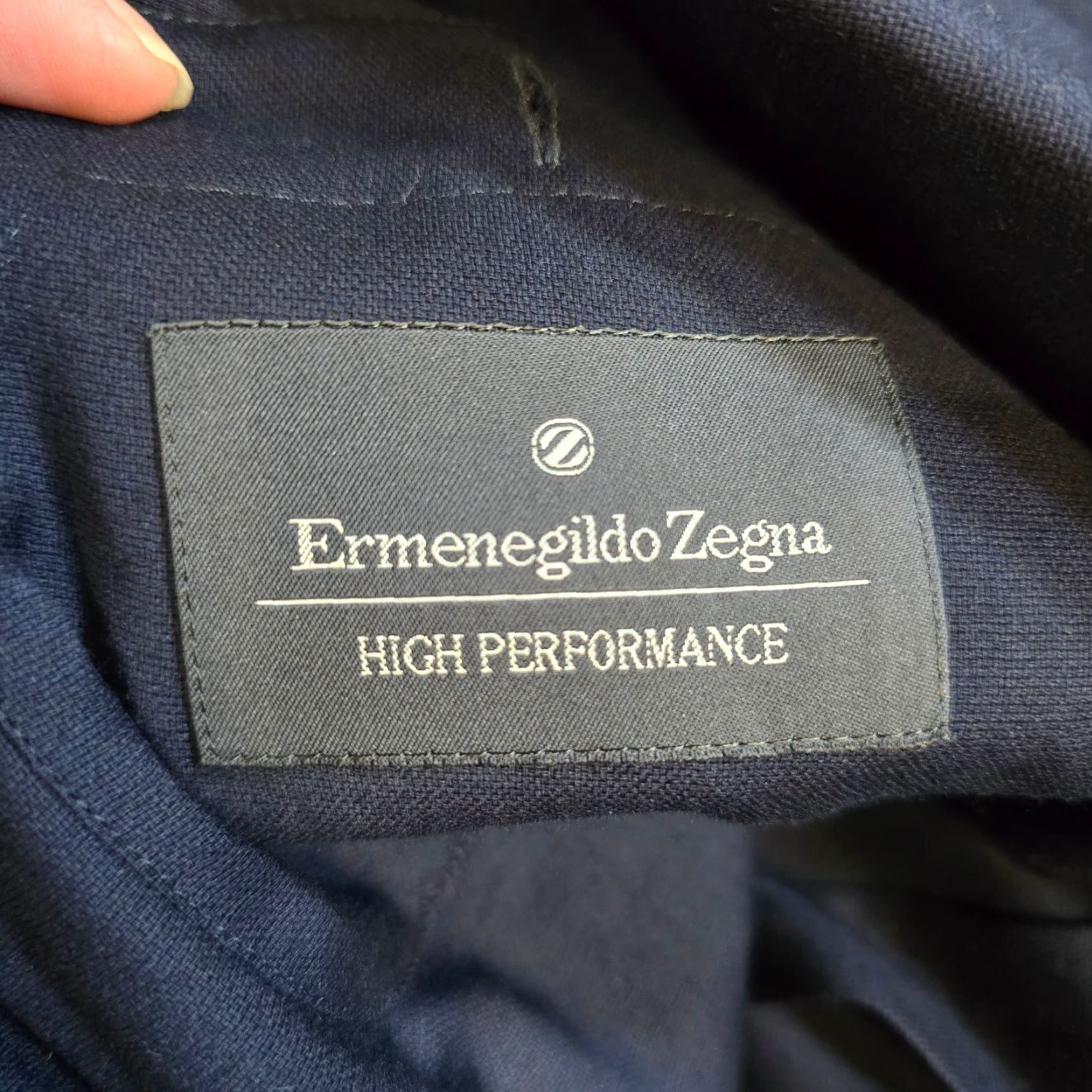 Ermenegildo Zegna Ermenegildo Zegna Blazer Mens 42 Blue Wool High Performance Sport Coat Career Men Blazer Size 42R - 4 Thumbnail