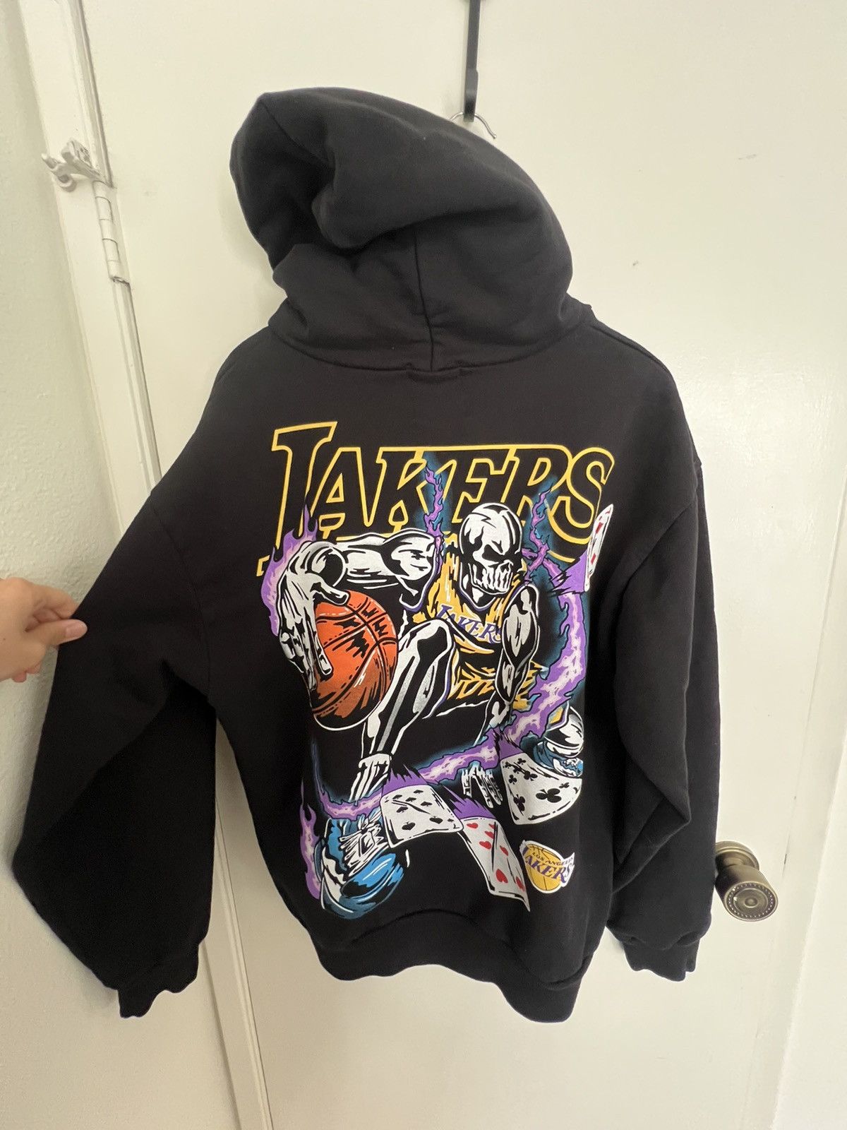 Warren lotas lakers hoodie