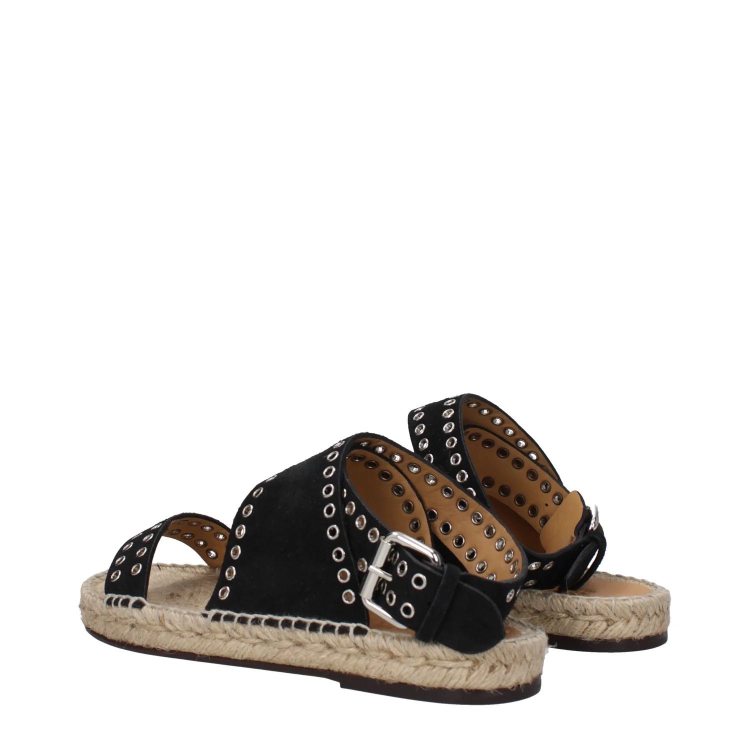 Isabel Marant ob1o1e1124 Suede Sandals in Black Size US 8 / IT 38 - 4 Thumbnail