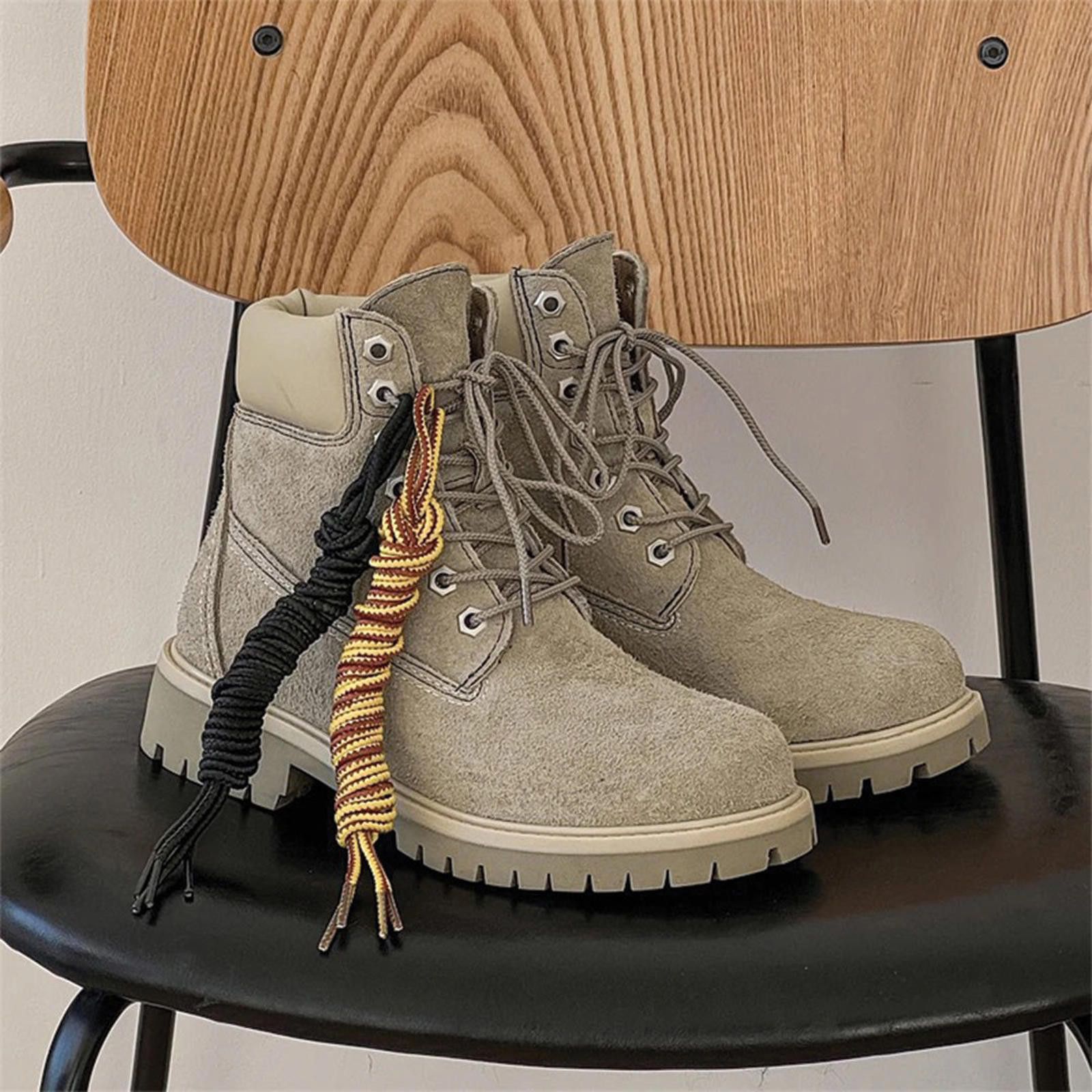 Other Taupe Suede Utility Boots Size US 8 / EU 41 - 1 Thumbnail