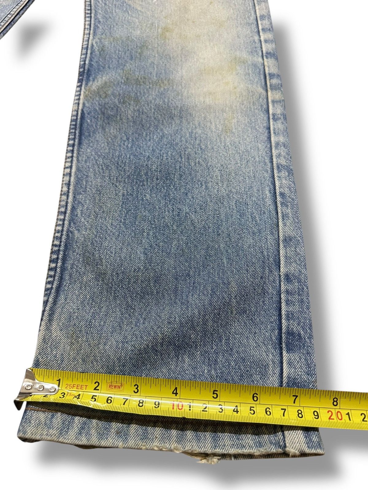 Japanese Brand Levi's Vintage Jeans With Distressed Loose Style and Faded Size US 28 / EU 44 - 14 Thumbnail