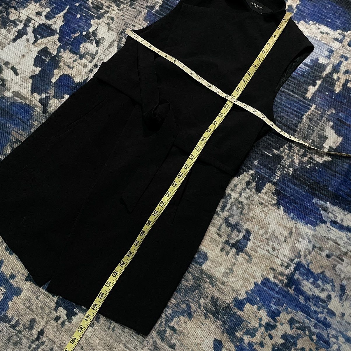 Yohji Yamamoto Zara Sleeveless Double Breasted Dress Tie Belt Yohji Style Size S / US 4 / IT 40 - 8 Thumbnail
