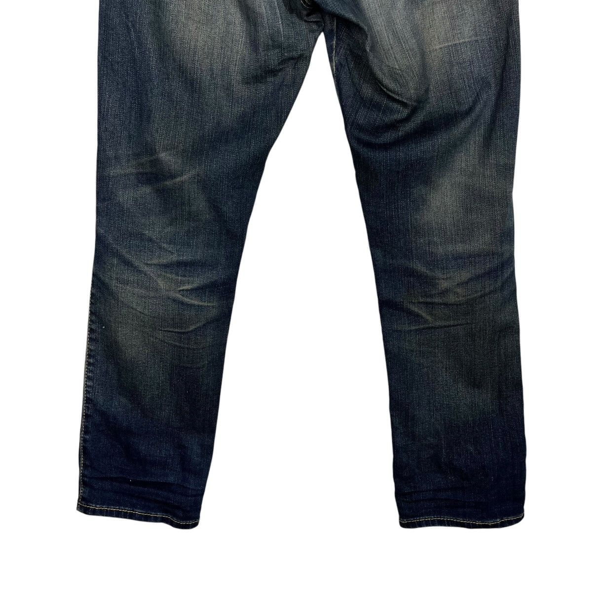 14th Addiction Vintage Daily Topics Distressed Buckle Denim Jeans Size 31" - 10 Thumbnail