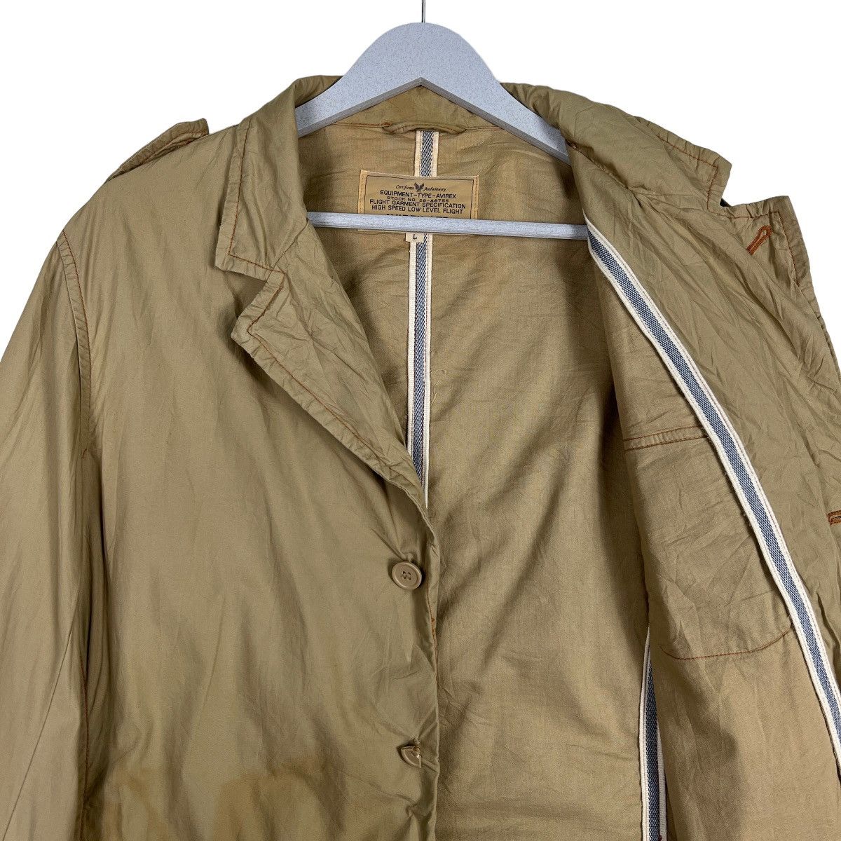 Avirex 🔥 AVIREX MILITARY CHORE JACKET Size US L / EU 52-54 / 3 - 10 Thumbnail