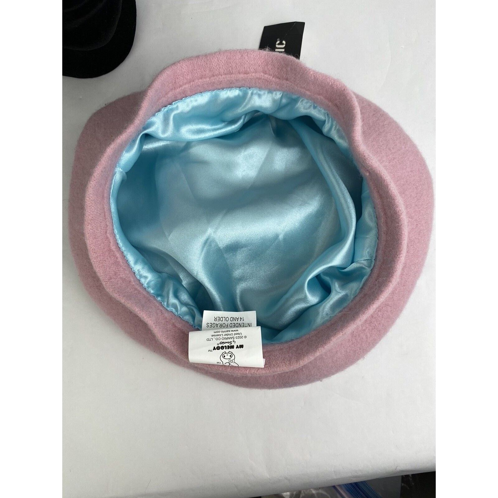 Other NWT Sanrio My Melody 3D Beret Hat Pink Blue Hot Topic Japan Size ONE SIZE - 8 Thumbnail