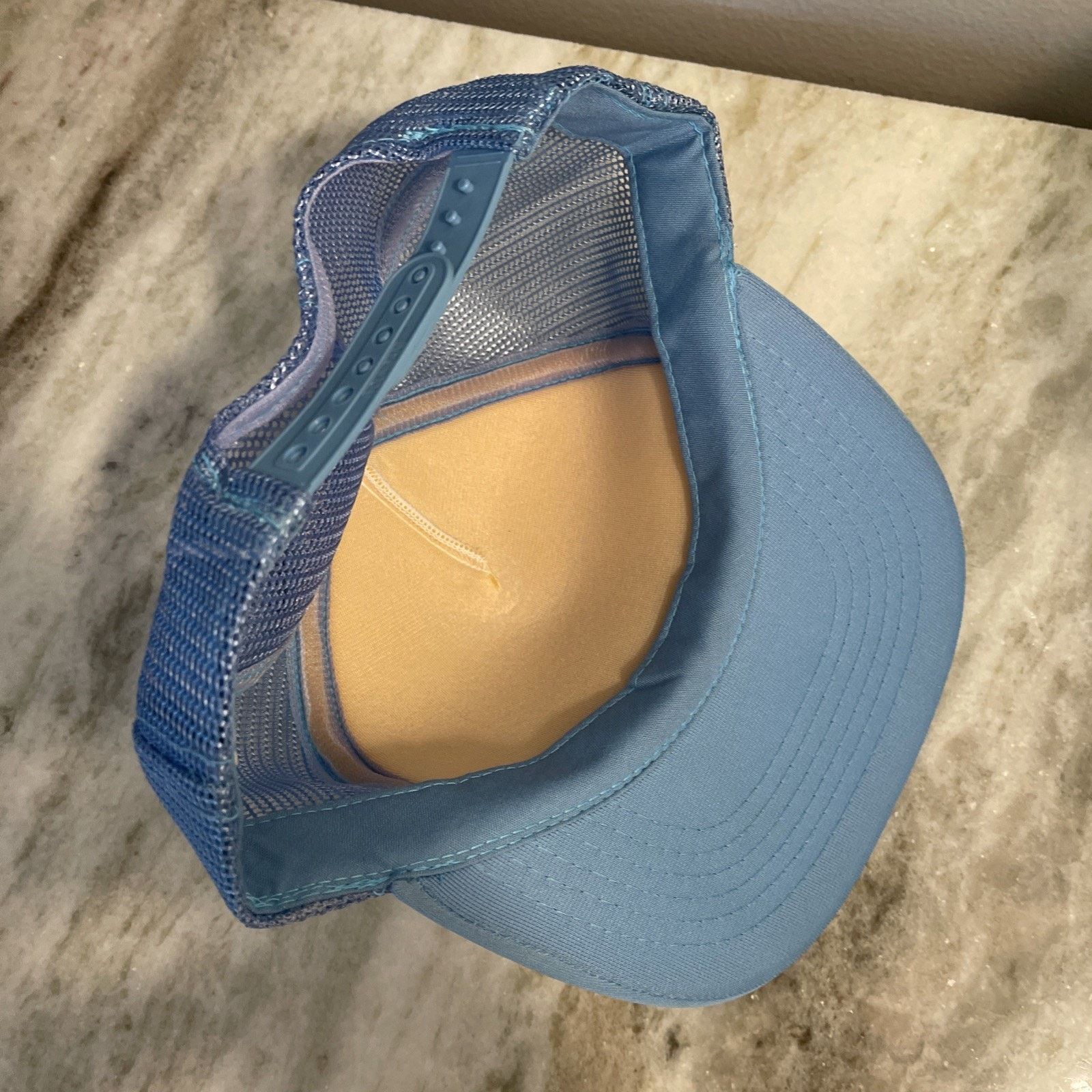 Vintage Vtg Adjustable New Yorker Lite N Healthy Trucker Hat Bout Size ONE SIZE - 7 Thumbnail