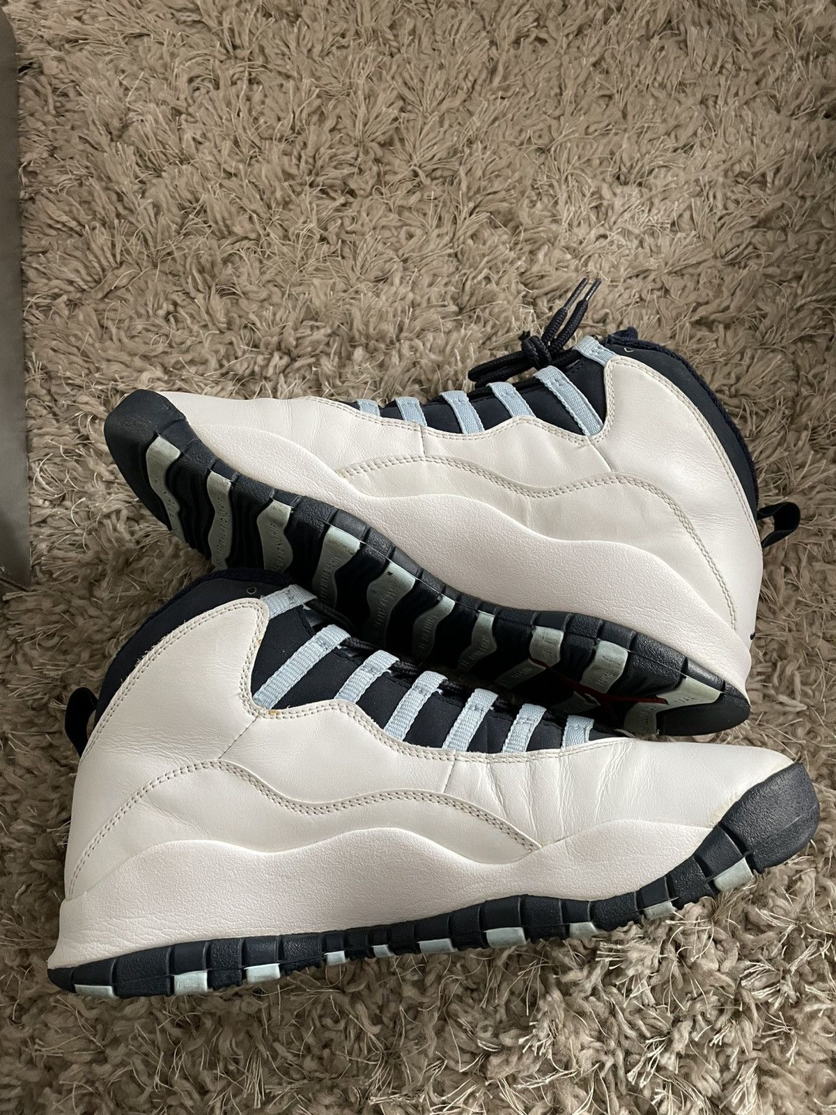 Jordan Brand Jordan 10 Ice Blue 2005 Size US 9.5 / EU 42-43 - 3 Thumbnail