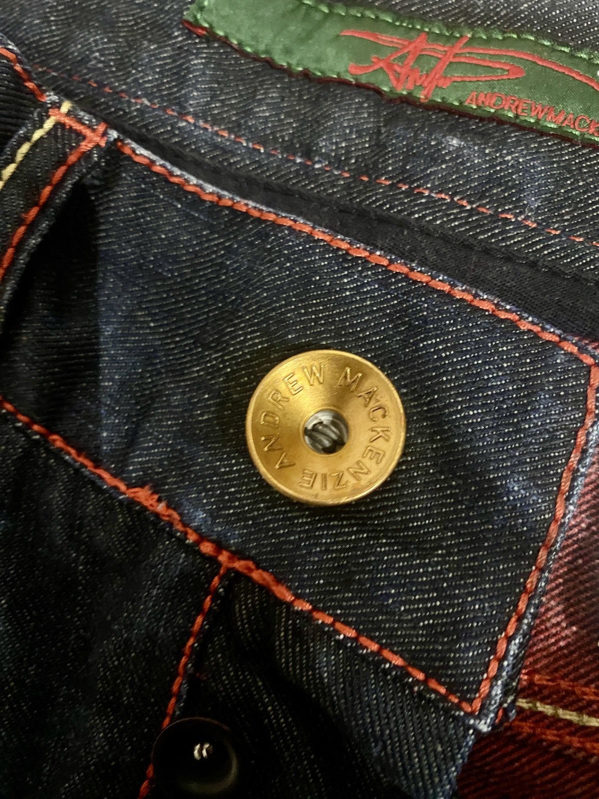 Andrew Mackenzie Rare Andrew Mackenzie Banan Fit Jeans Size US 30 / EU 46 - 11 Thumbnail