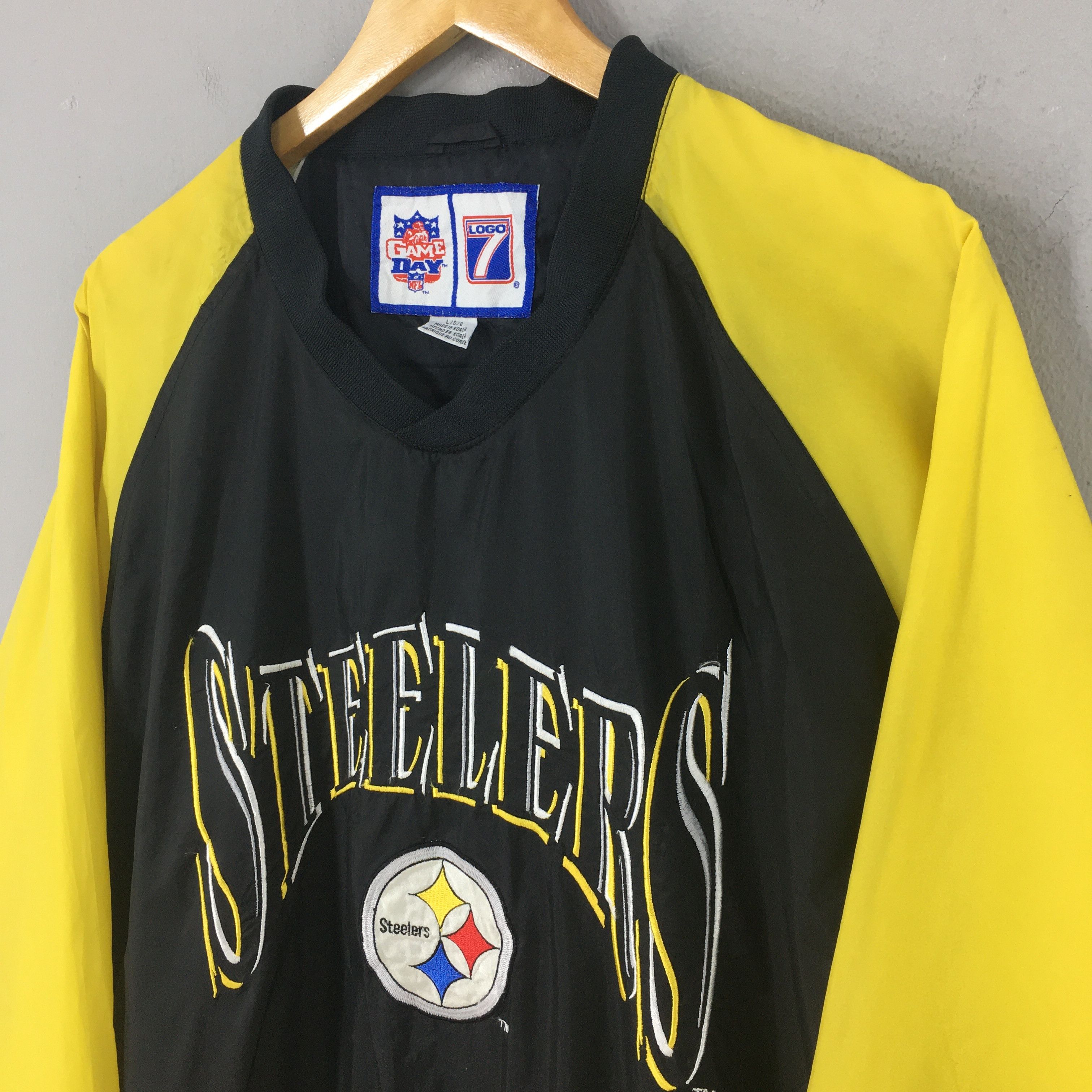 NFL Vintage Pittsburgh Steelers NFL Football Pullover Large Size US L / EU 52-54 / 3 - 3 Thumbnail
