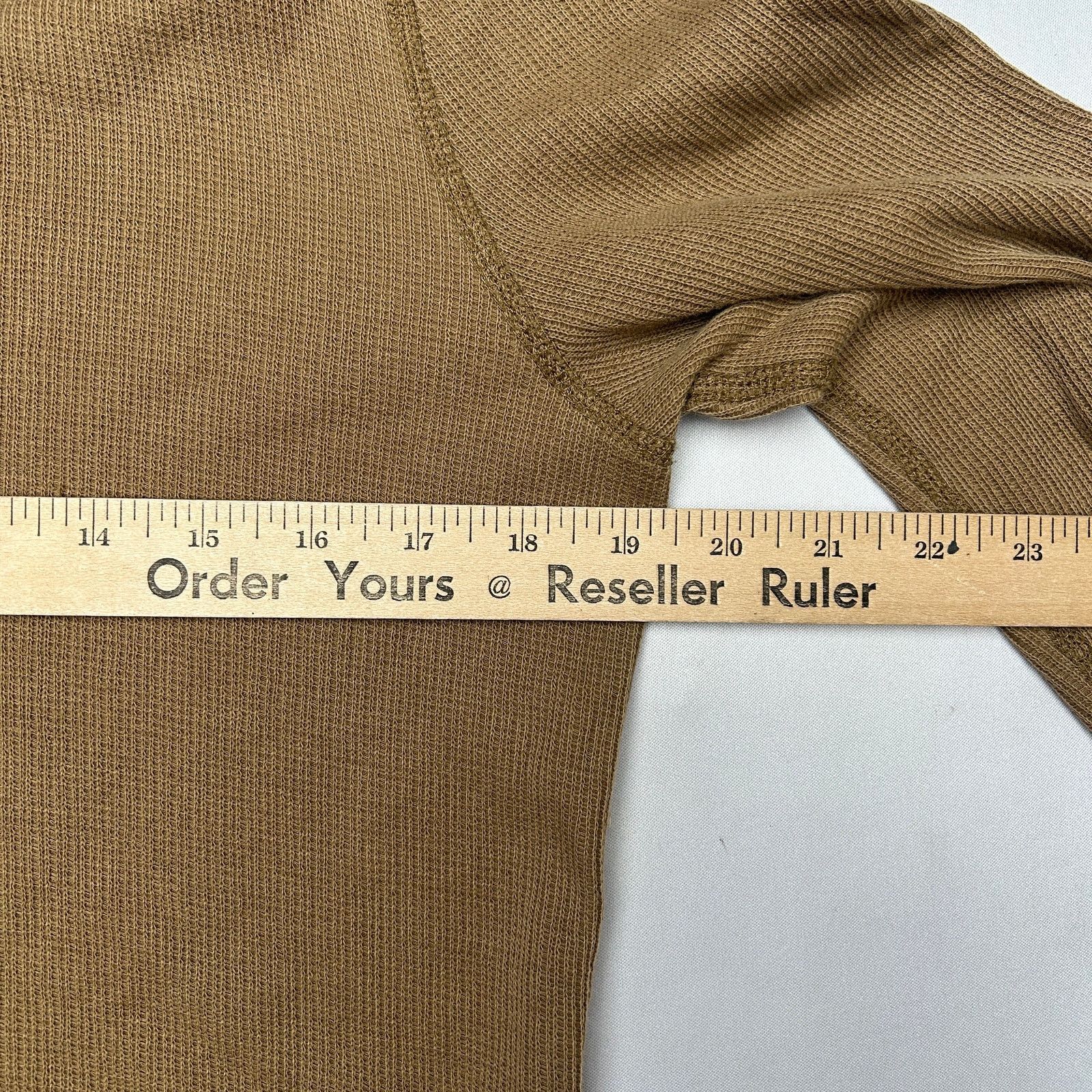 Buck Mason Buck Mason Vintage Thermal Surplus Tee Small Army Americana Size US S / EU 44-46 / 1 - 5 Thumbnail