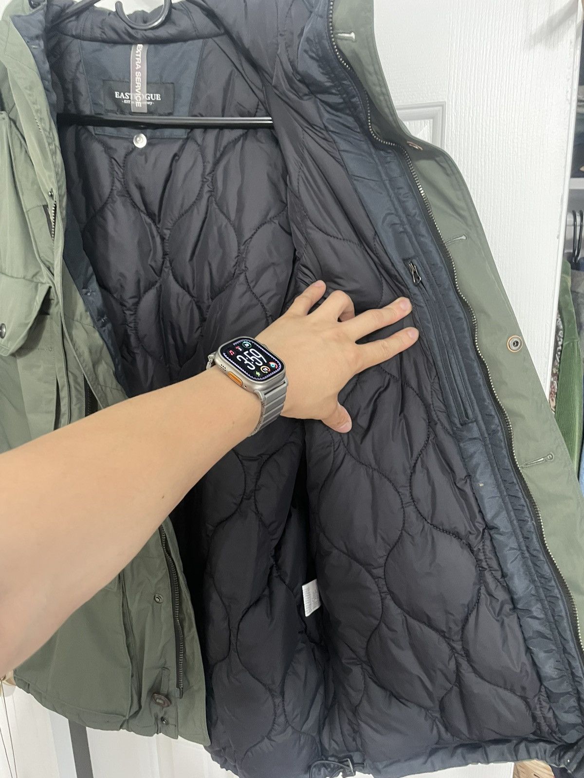 EASTLOGUE Mountain Ranger Parka Olive Green Tactical Pack Chest Rig Size US M / EU 48-50 / 2 - 14 Thumbnail