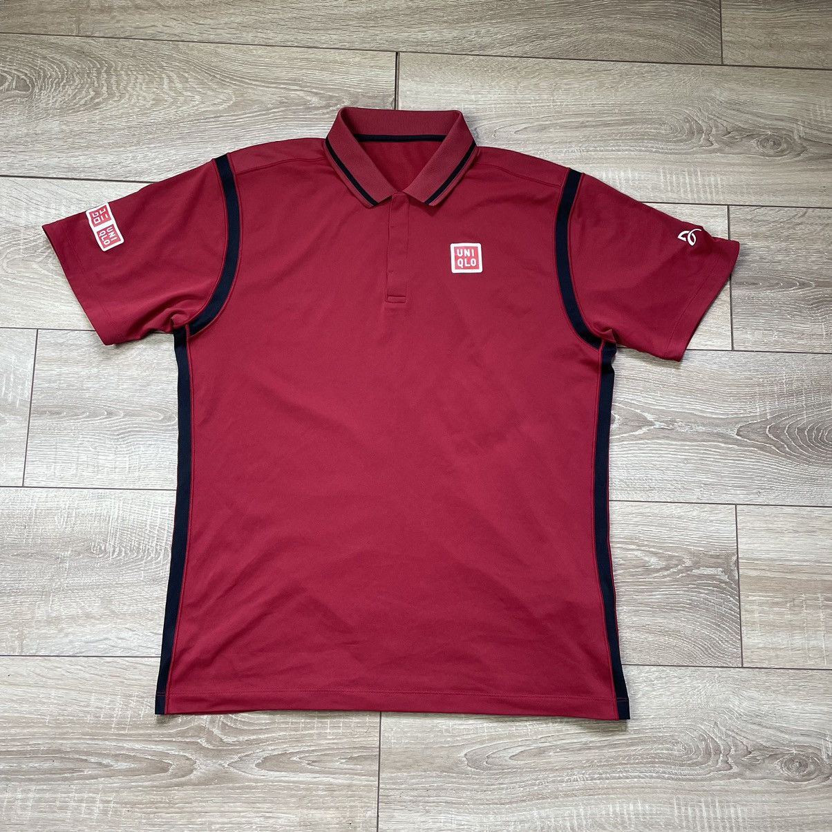 Uniqlo Uniqlo Novak Djokovic 2016 French Open Tennis Polo Shirt Size US L / EU 52-54 / 3 - 1 Thumbnail