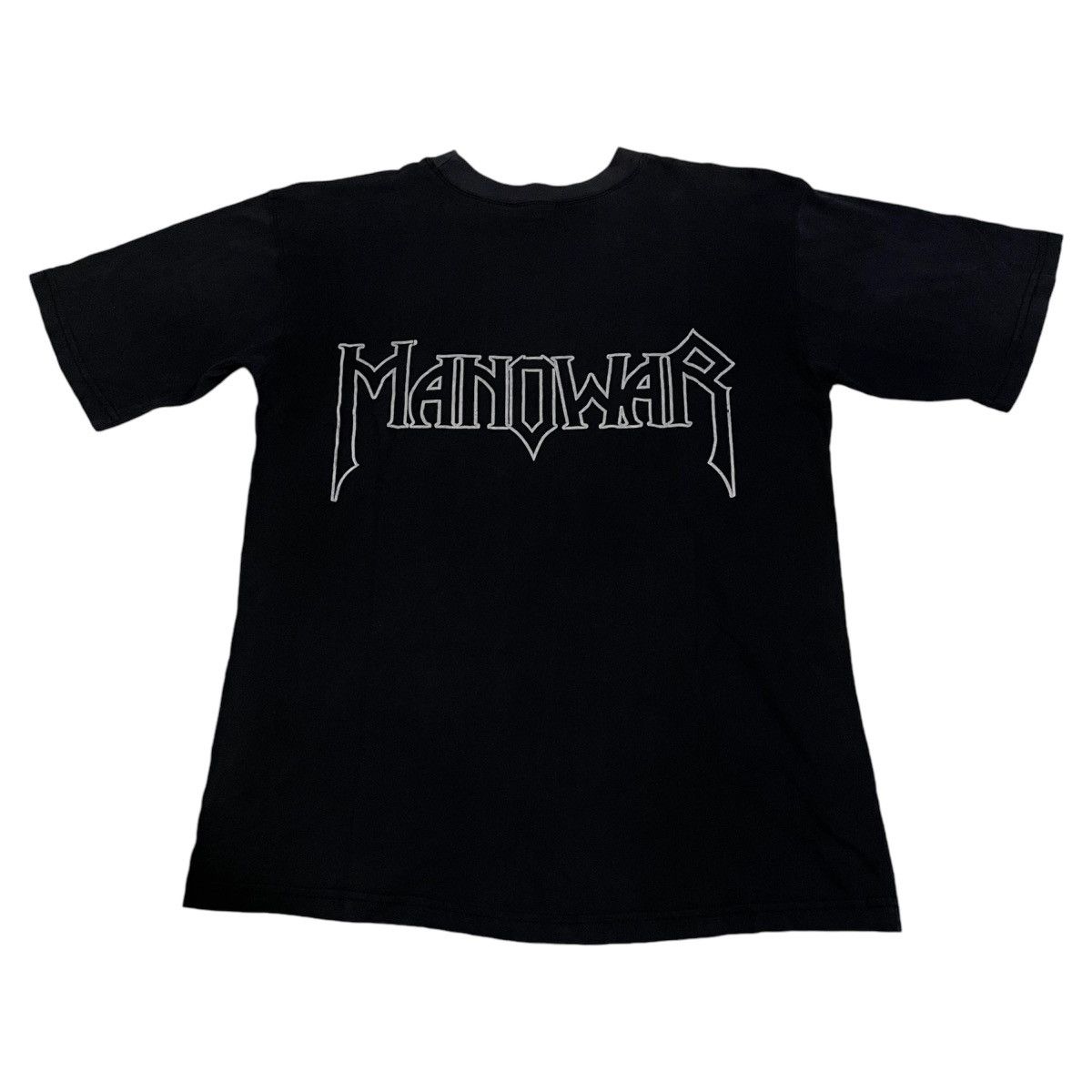 Band Tees × Vintage Vintage Euro Manowar Tee Size US M / EU 48-50 / 2 - 4 Thumbnail