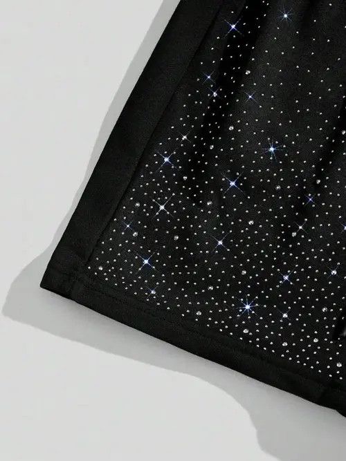 Jean Galaxy unique drip drill shorts Size US 32 / EU 48 - 2 Thumbnail