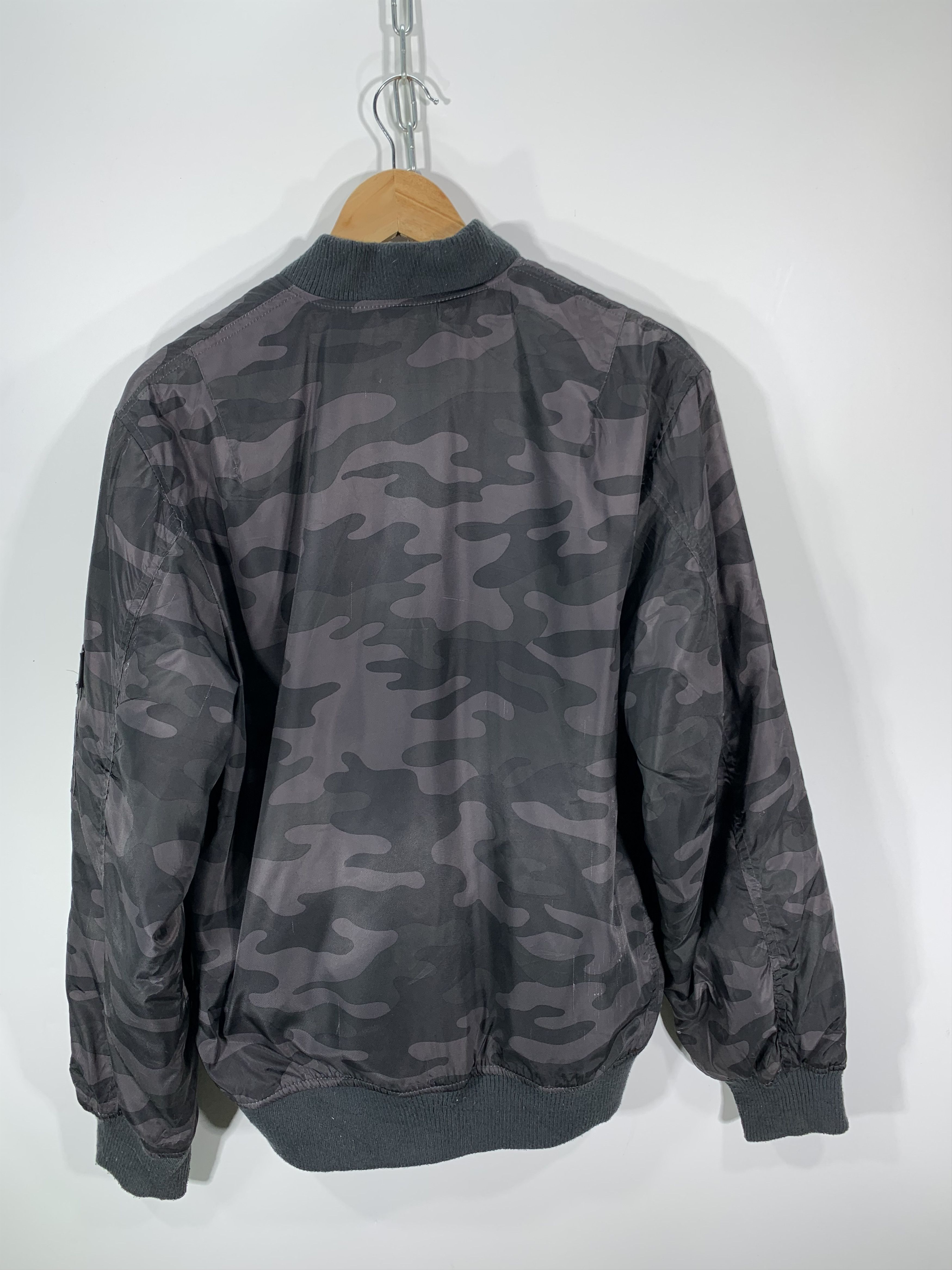 Japanese Brand × Vintage Heat assist Camo Bomber Jacket Size US M / EU 48-50 / 2 - 3 Thumbnail