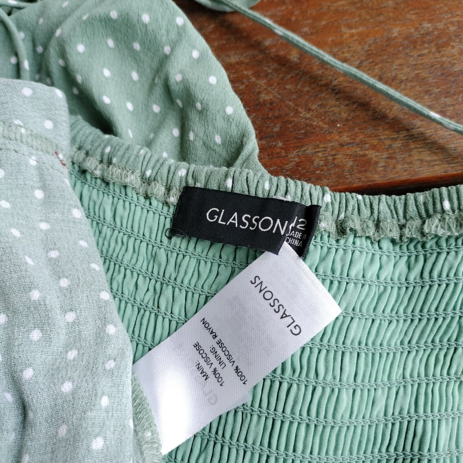 Other Glassons Dress Polka Dot Mini A Line Lolita Summer Cocktail Size M / US 6-8 / IT 42-44 - 9 Thumbnail