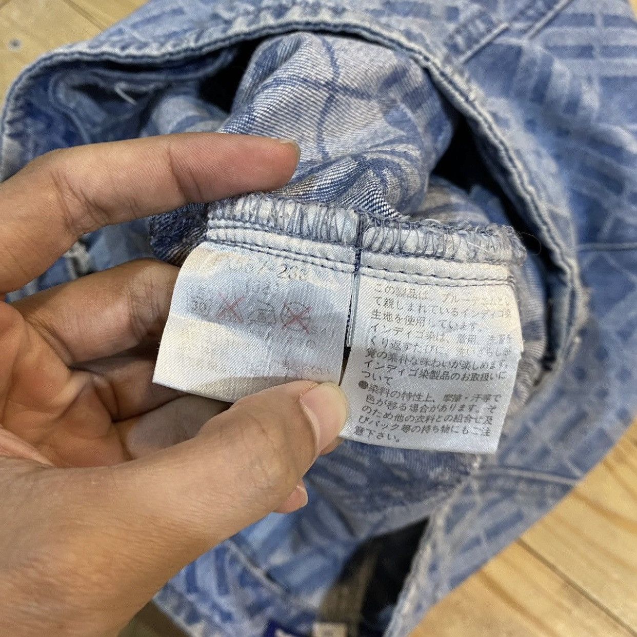 Burberry Burberry Blue Label Skirt Nova Check Denim Size 28" / US 6 / IT 42 - 10 Thumbnail
