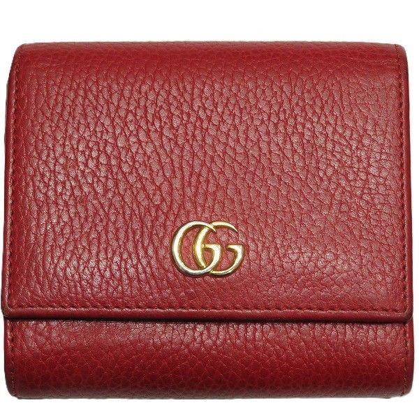 Gucci Gucci Gucci Double G Leather Wallet Leather Short Wallet 598587 DUTY FREE for USA Size ONE SIZE - 1 Thumbnail