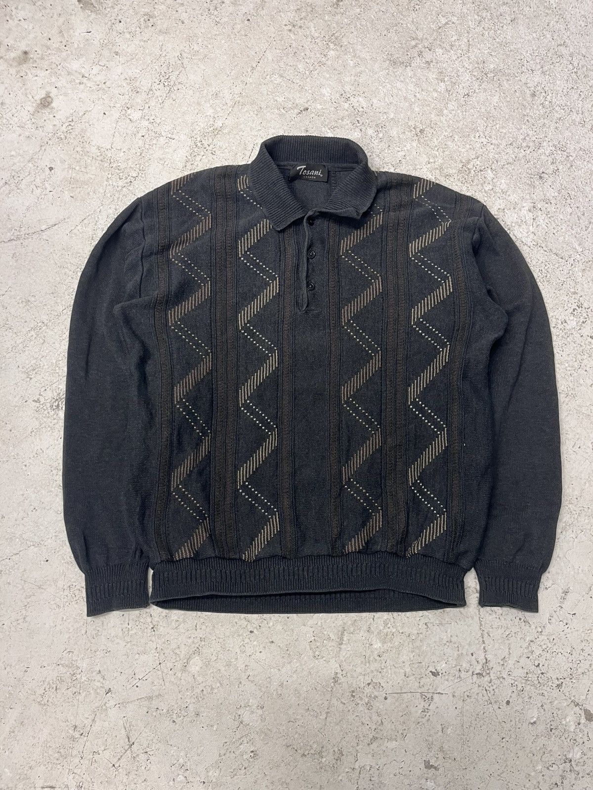 Vintage Vintage tosani 3d knit sweater Size US M / EU 48-50 / 2 - 2 Thumbnail