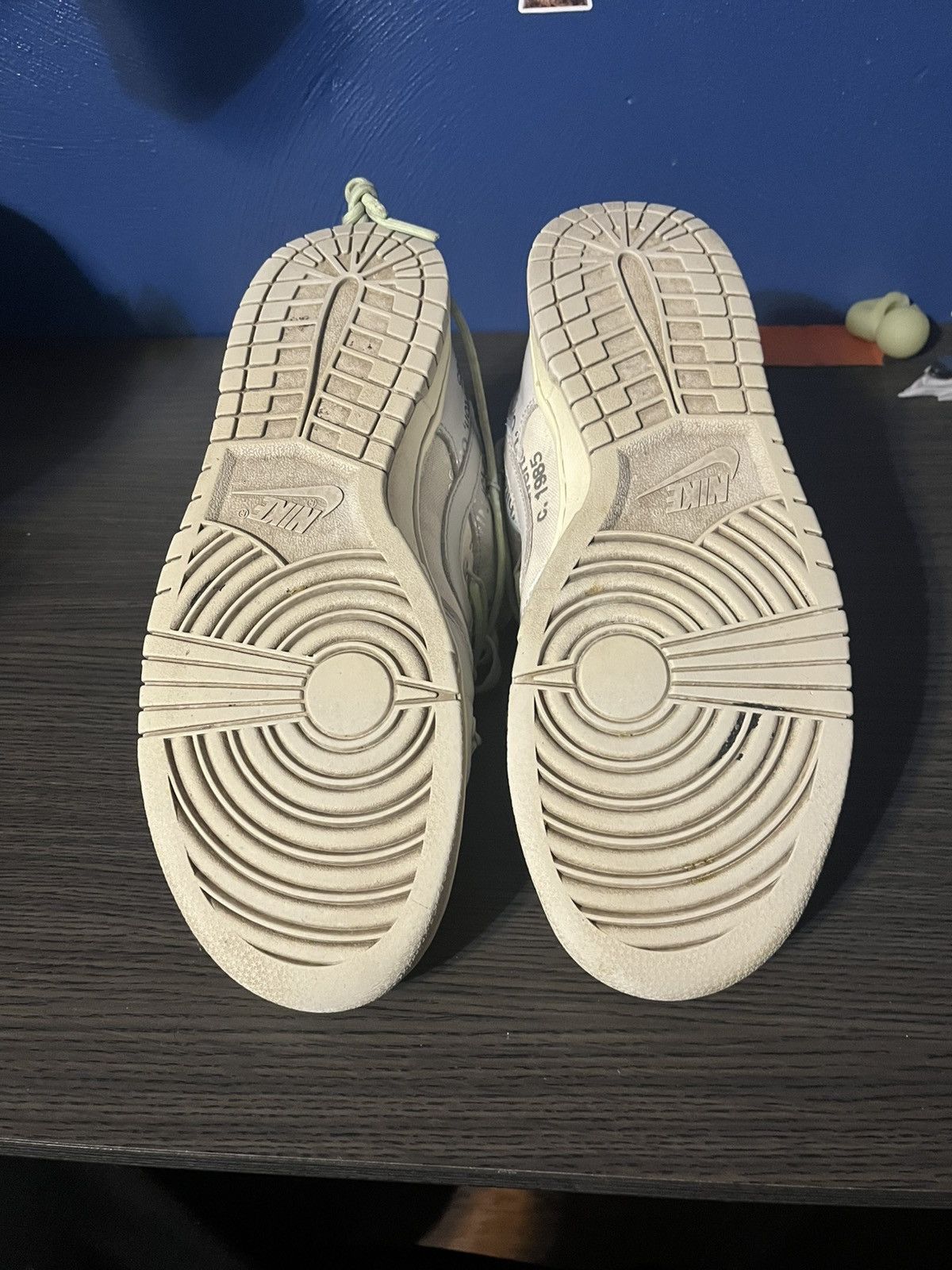 Nike × Off-White Nike Dunk Low Off-White Lot 42 Size US 10.5 / EU 43-44 - 5 Thumbnail