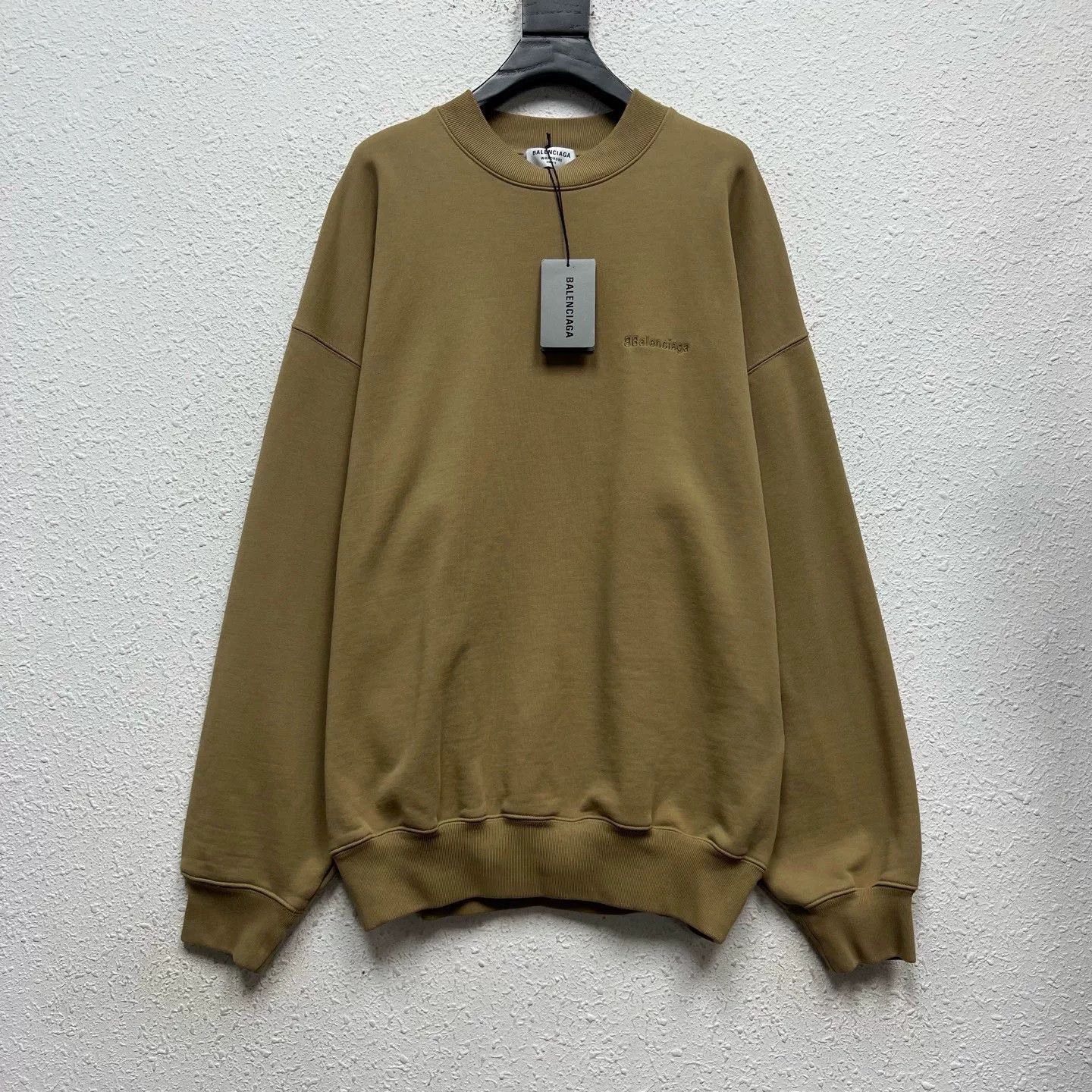 Balenciaga Balenciaga Wheat Embroidered Logo Sweatshirt Size US XS / EU 42 / 0 - 1 Thumbnail