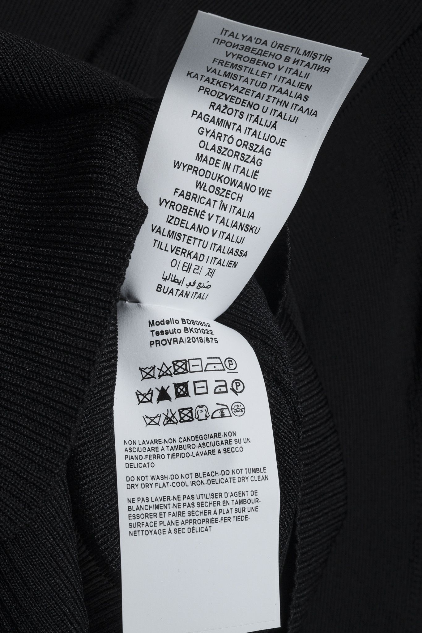 Versus Versace Versus Versace Black Knit Sweater Size M / US 6-8 / IT 42-44 - 11 Thumbnail