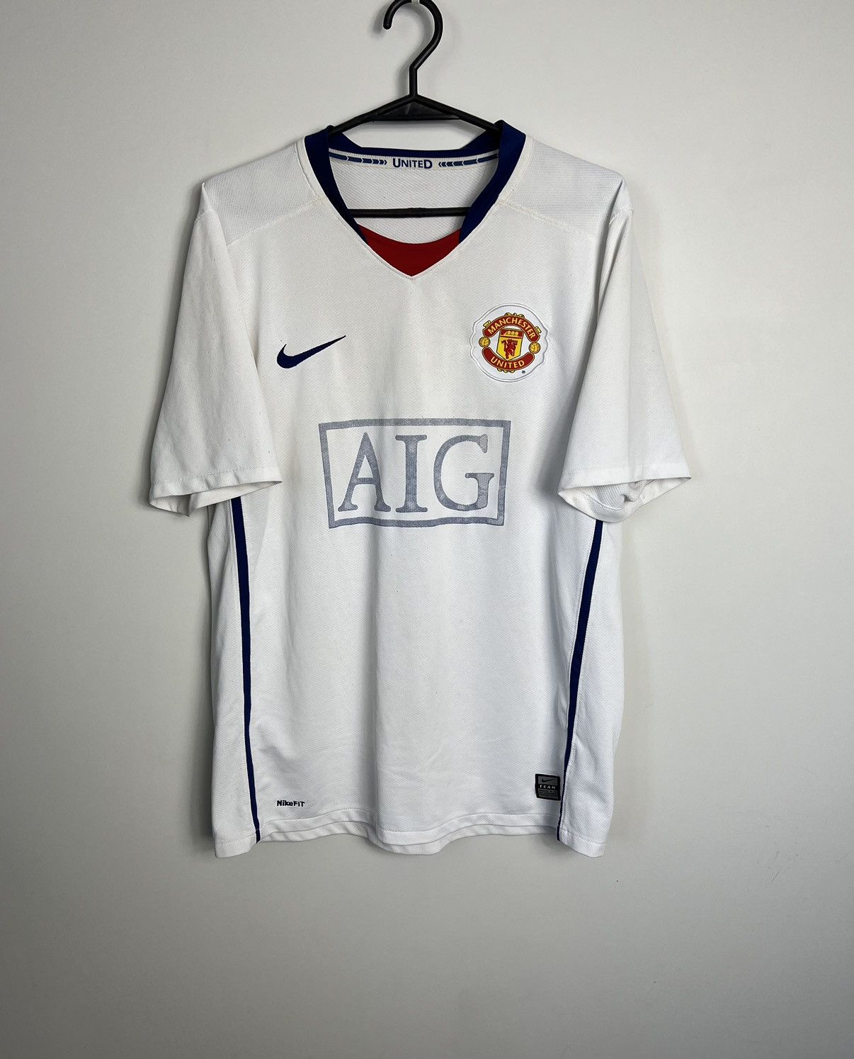 Nike Nike Manchester United 2008/2009 Soccer Jersey Size US M / EU 48-50 / 2 - 1 Thumbnail