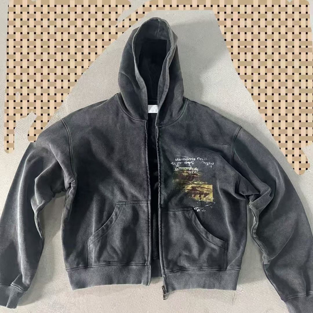 Vintage Relaxed-fit hip-hop hooded zip-up jacket Size US M / EU 48-50 / 2 - 1 Thumbnail