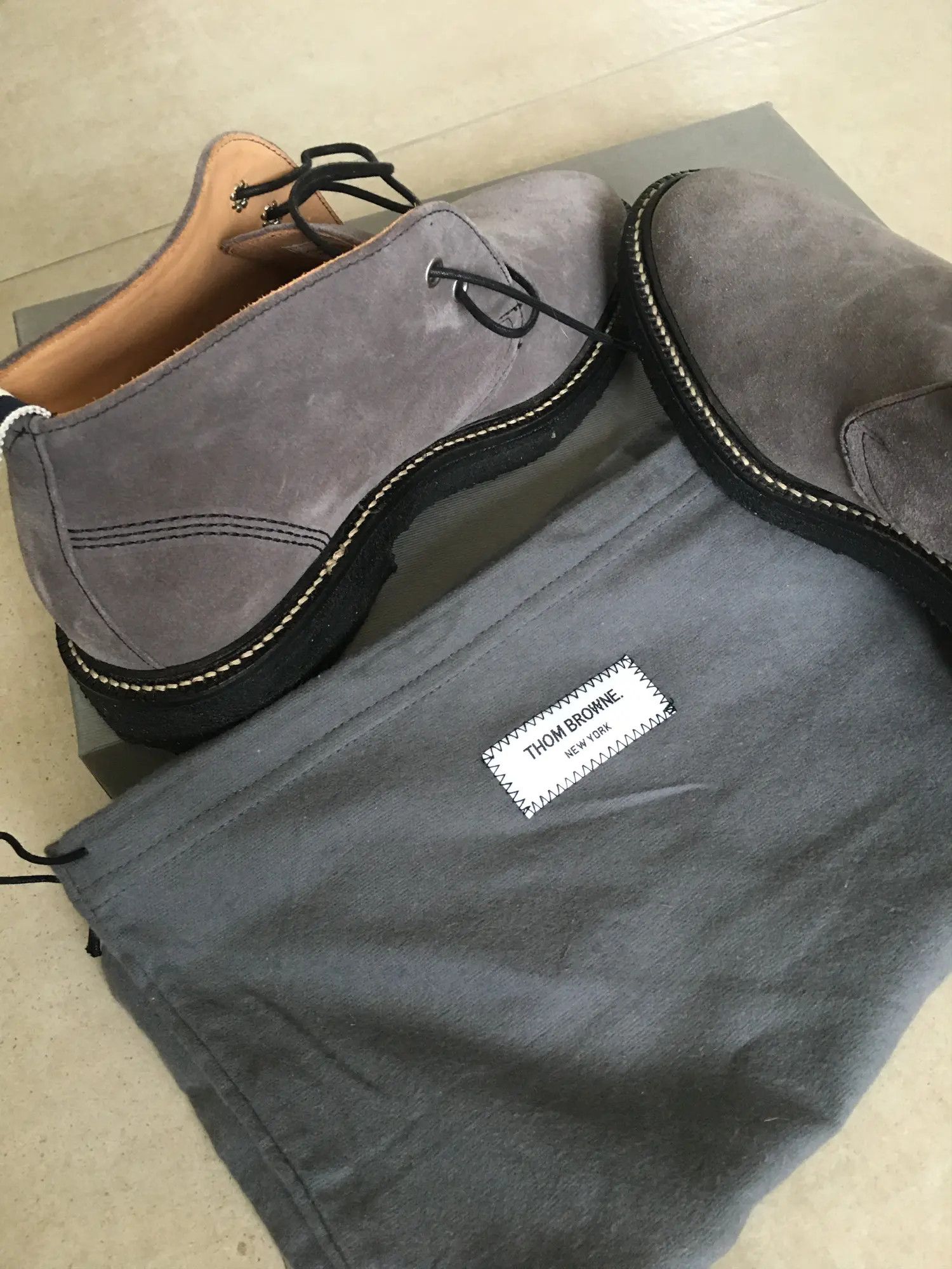 Thom Browne SS'20 Boots Suede Crepe Sole Size US 7.5 / EU 40-41 - 3 Thumbnail