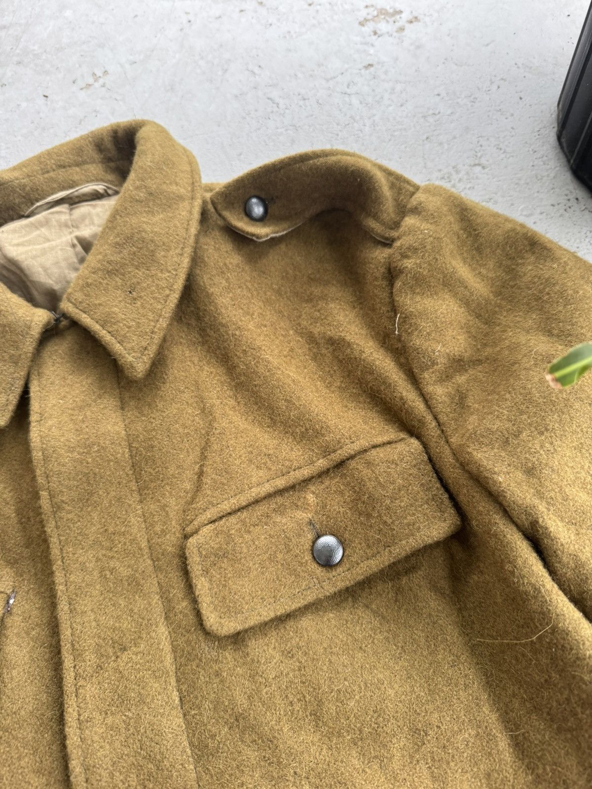 Carhartt 1990 Romanian Army Wool Military Coat Size US M / EU 48-50 / 2 - 7 Thumbnail