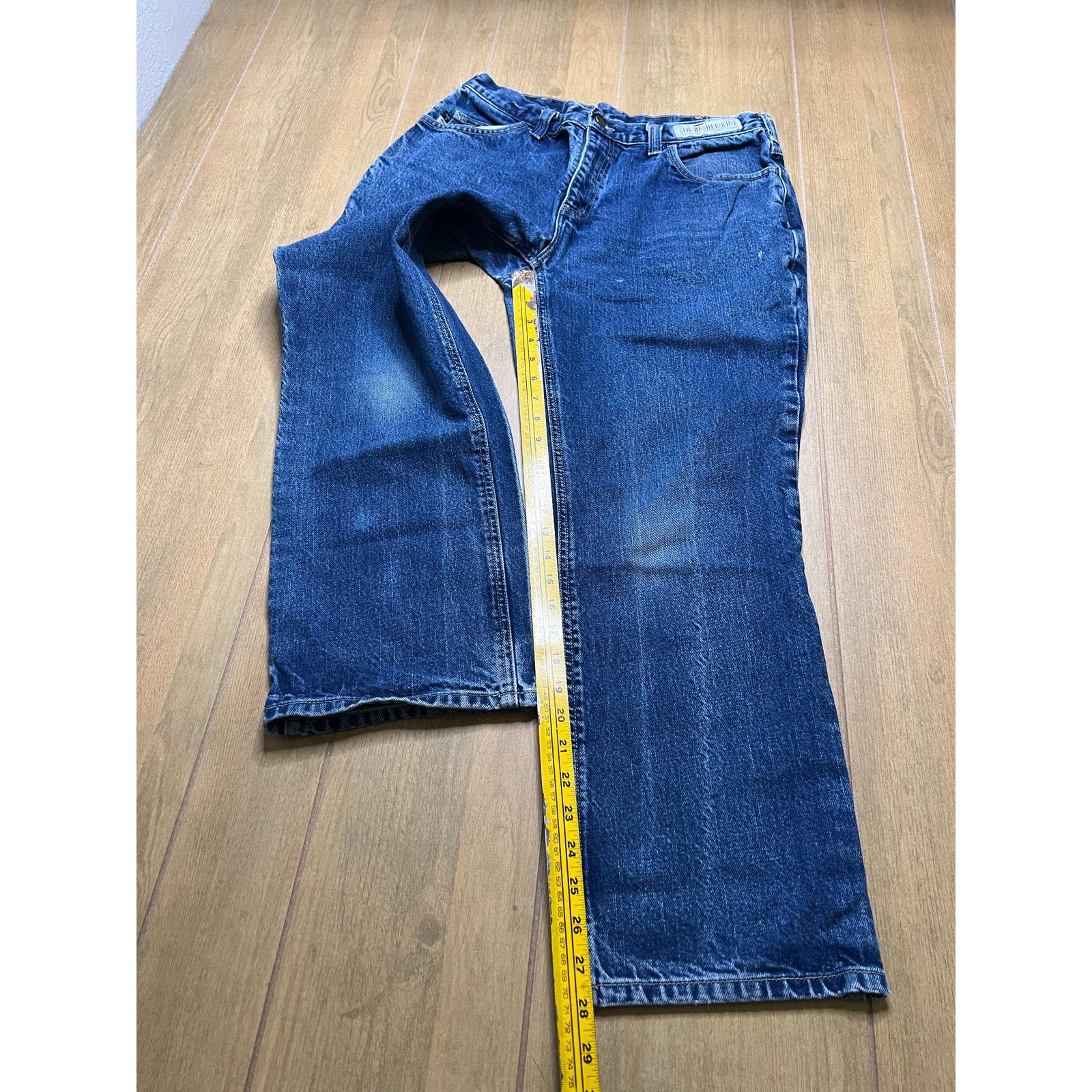 Carhartt Vintage Carhartt FR Jeans Mens 34x30 Blue Denim Utility Work Size US 34 / EU 50 - 7 Thumbnail