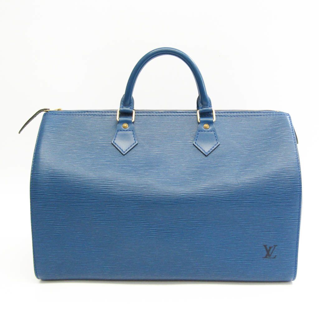 Louis Vuitton Epi Speedy Handbag Toledo Blue