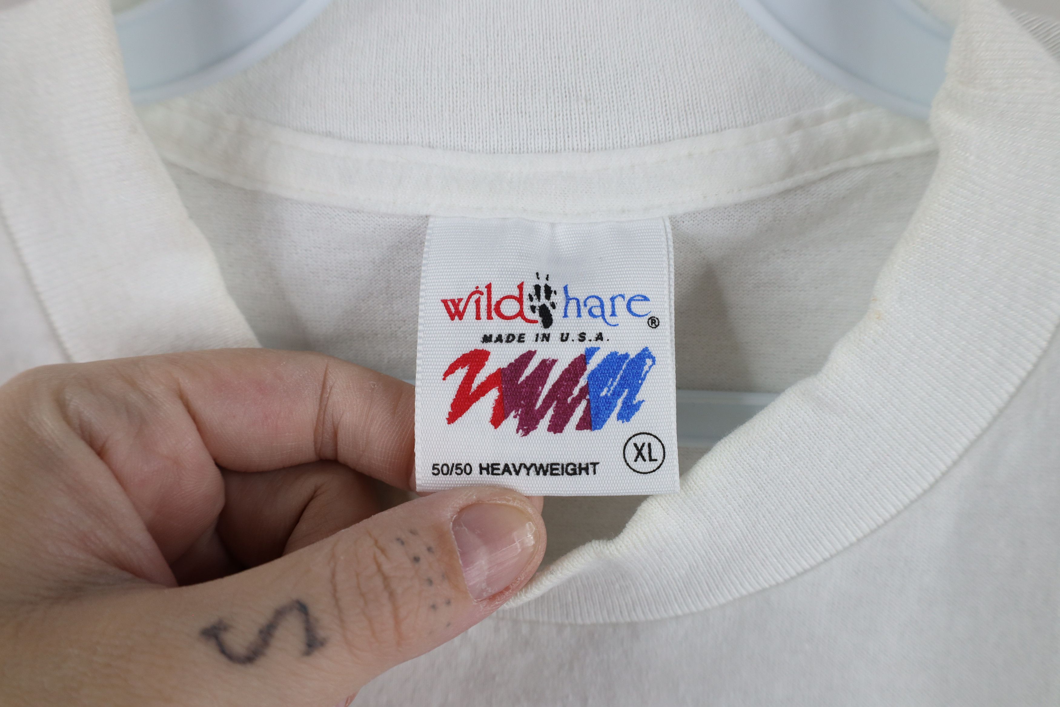 Vintage Vintage 90s Streetwear Arizona Locals Only T-Shirt White USA Size XL / US 12-14 / IT 48-50 - 7 Thumbnail