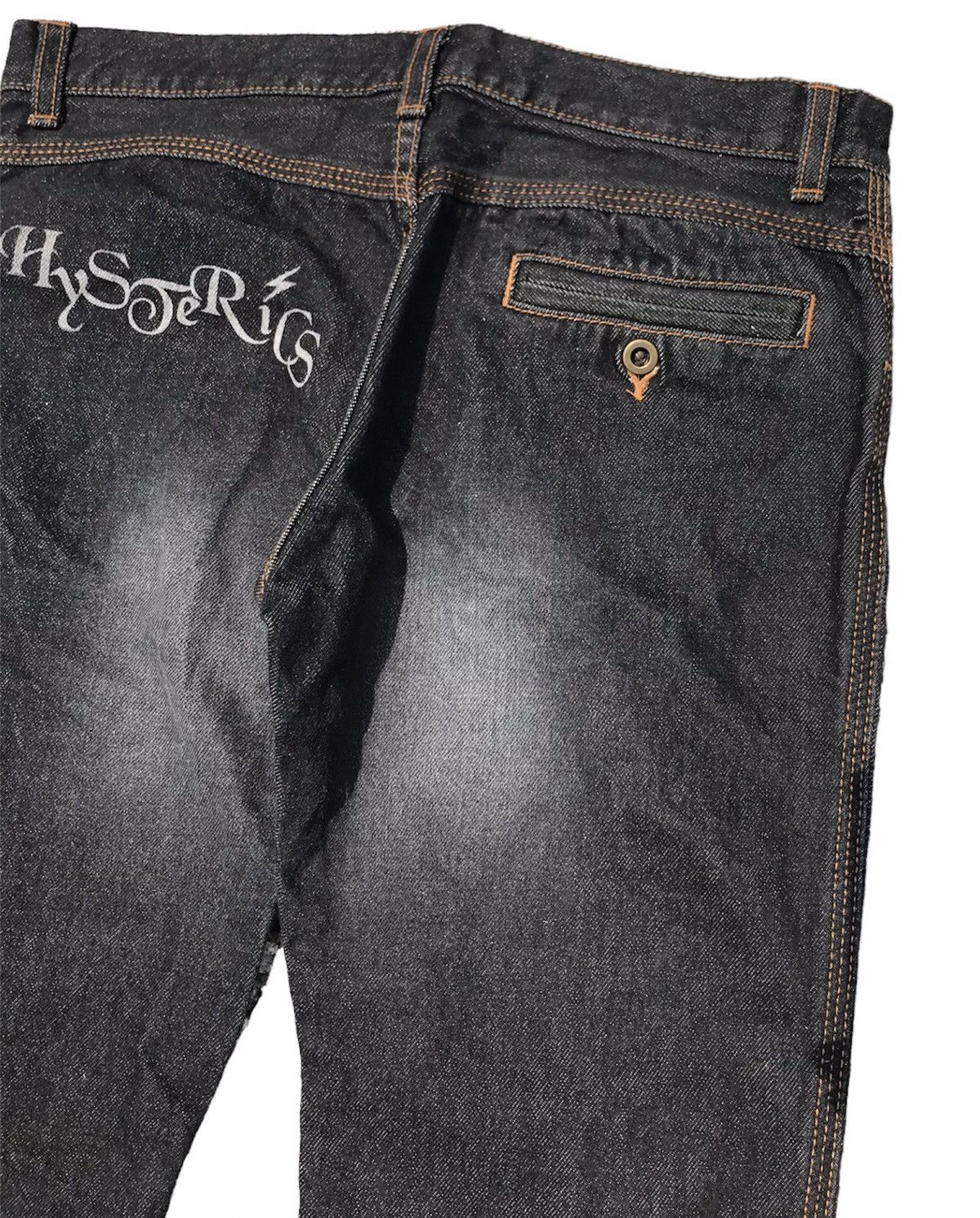 20471120 × Beauty Beast × Hysteric Glamour ‼️OFFER ME‼️ Hysterics Spell Out Logo Jeans Size 30" / US 8 / IT 44 - 8 Thumbnail